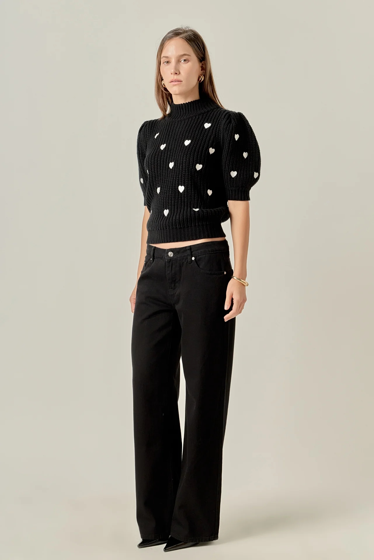 Embroidered Heart Sweater - Image 13