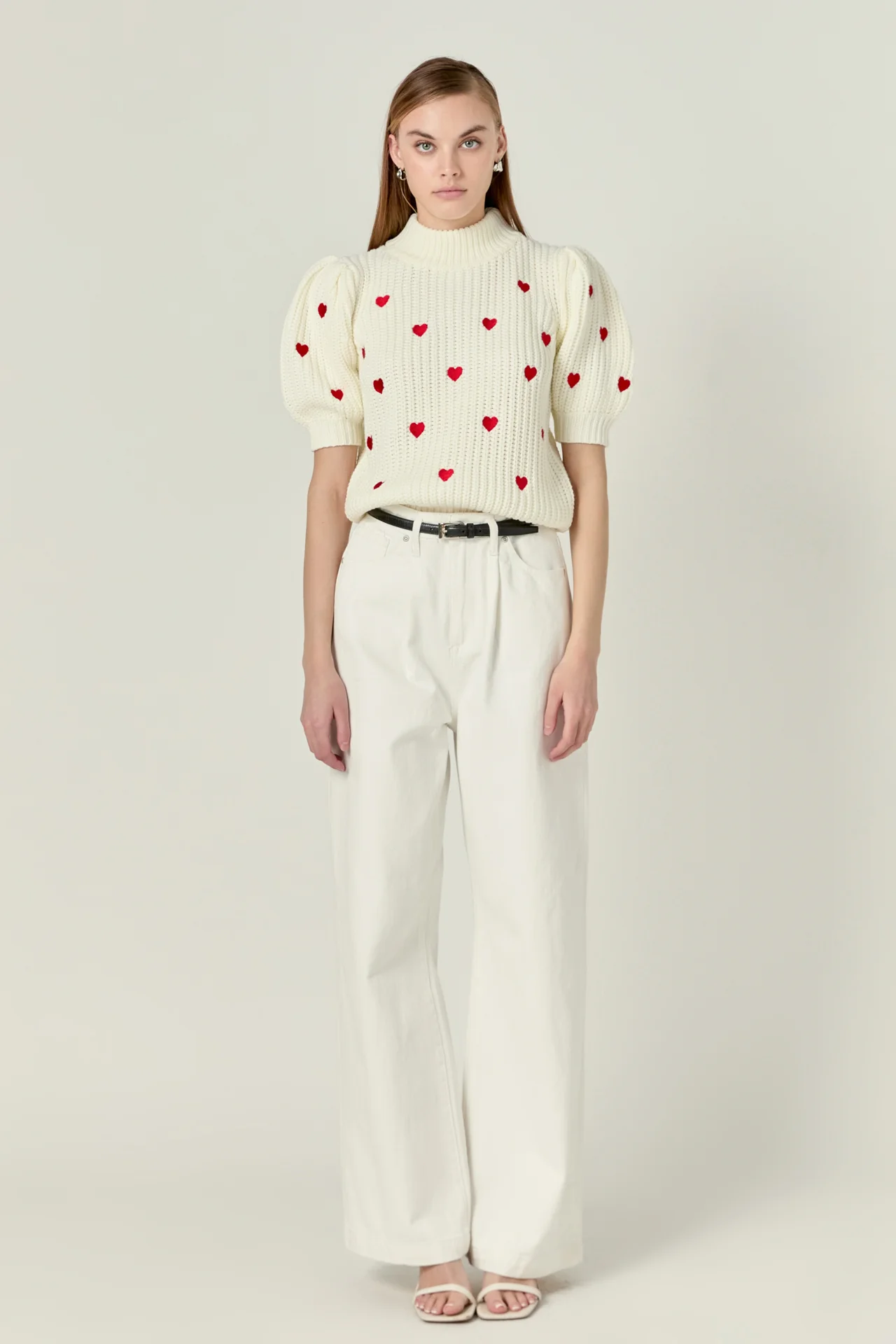 Embroidered Heart Sweater - Image 16