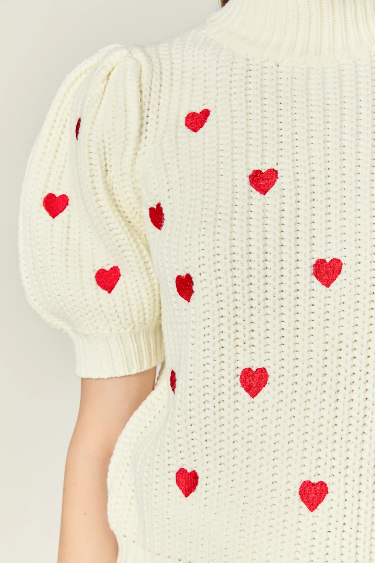 Embroidered Heart Sweater - Image 17