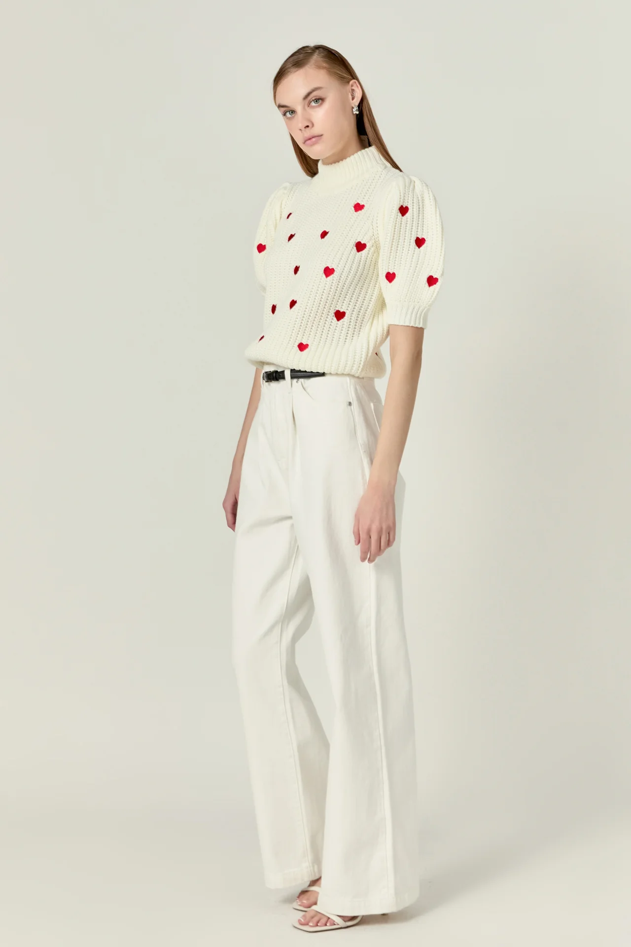 Embroidered Heart Sweater - Image 18