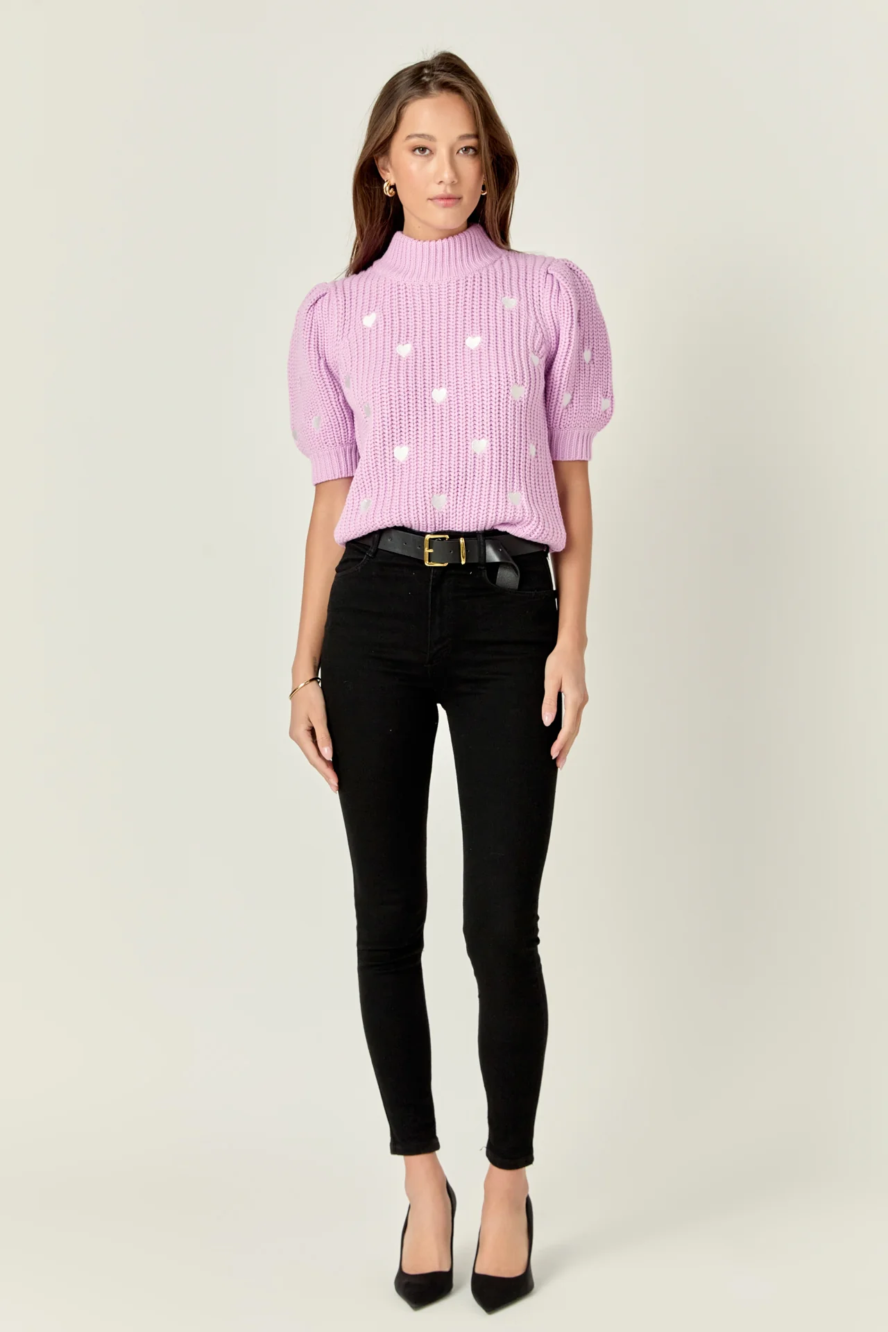 Embroidered Heart Sweater - Image 21