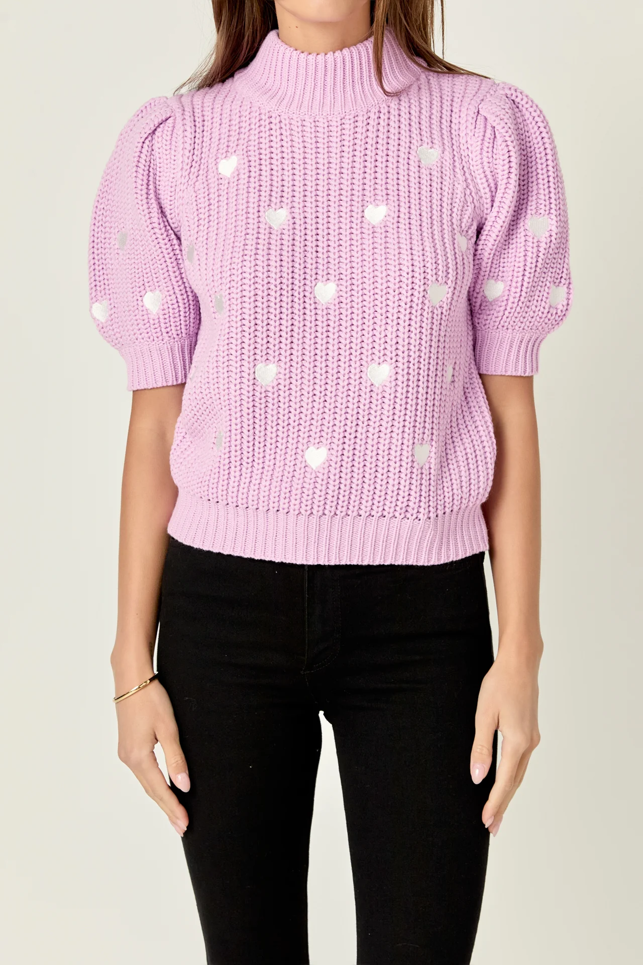 Embroidered Heart Sweater - Image 22