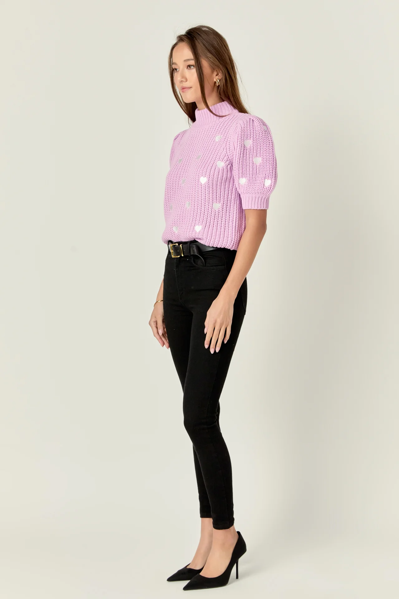 Embroidered Heart Sweater - Image 23