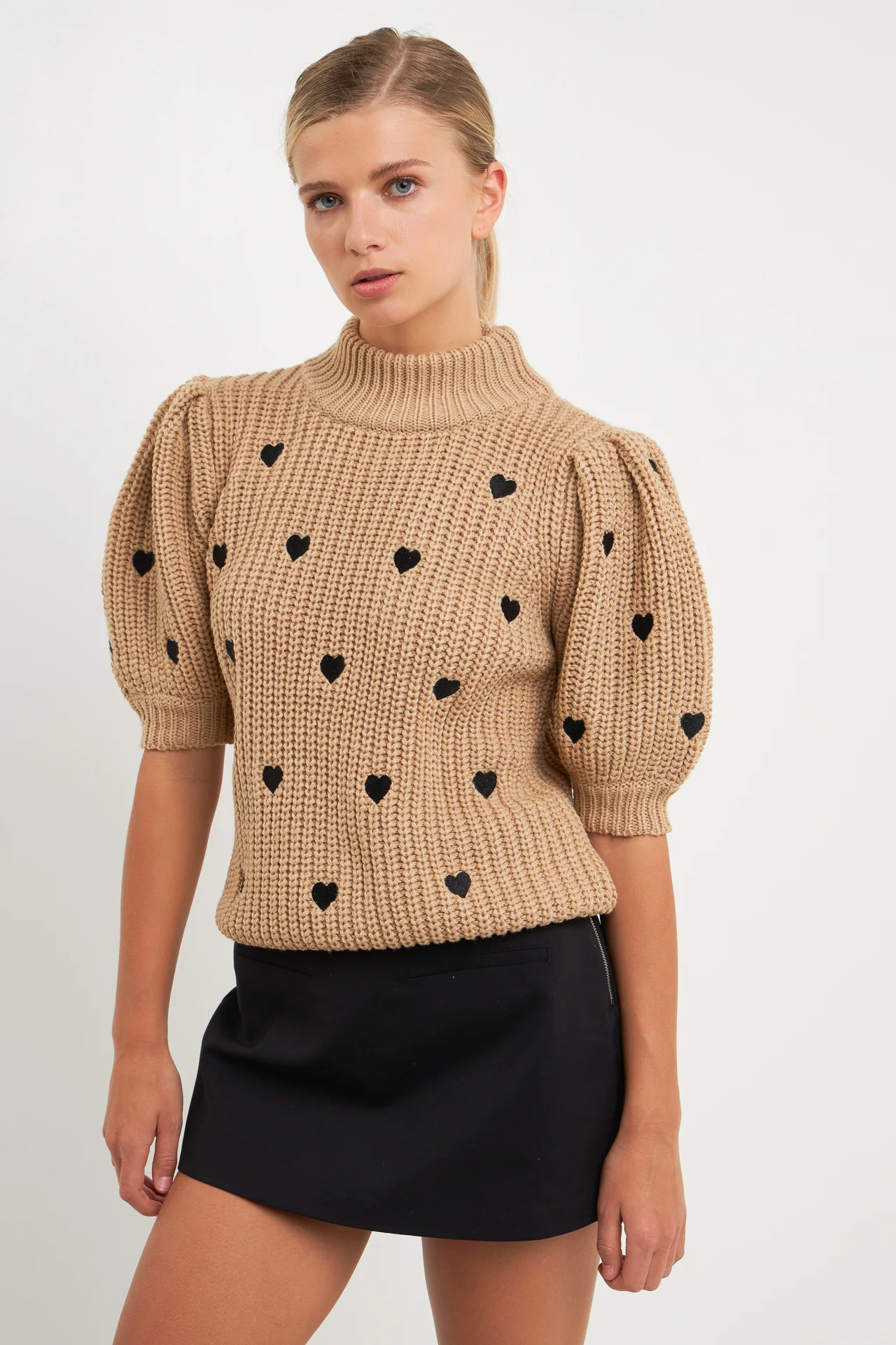 Embroidered Heart Sweater - Image 35