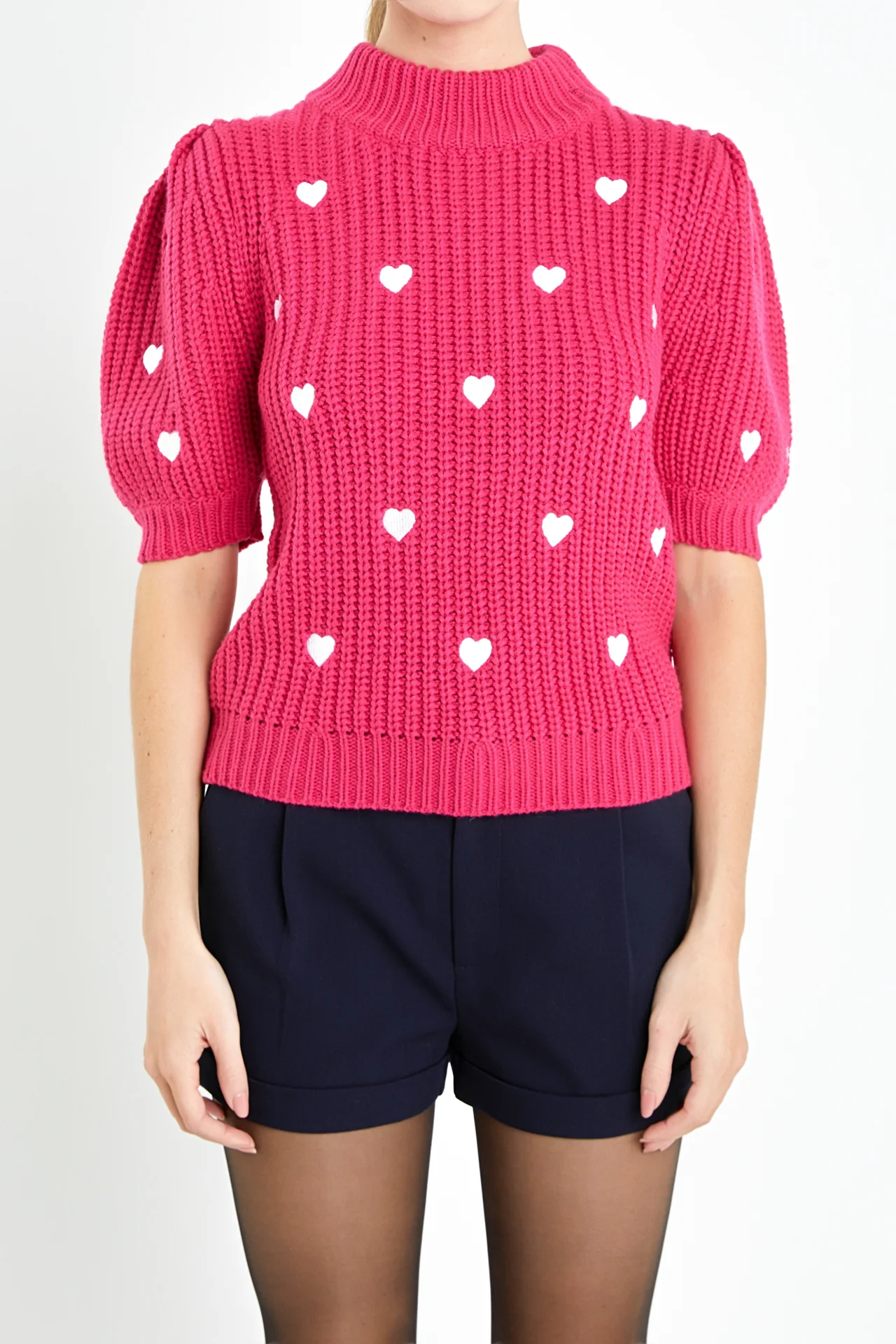 Embroidered Heart Sweater - Image 37