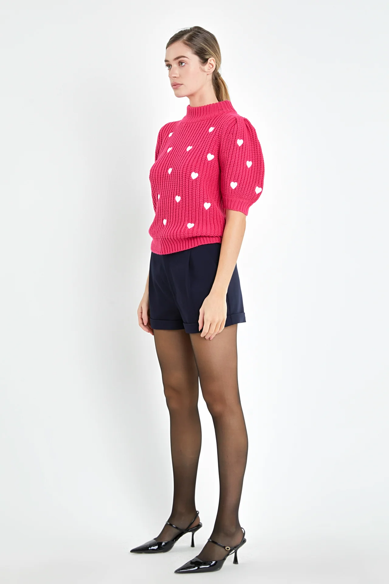 Embroidered Heart Sweater - Image 38