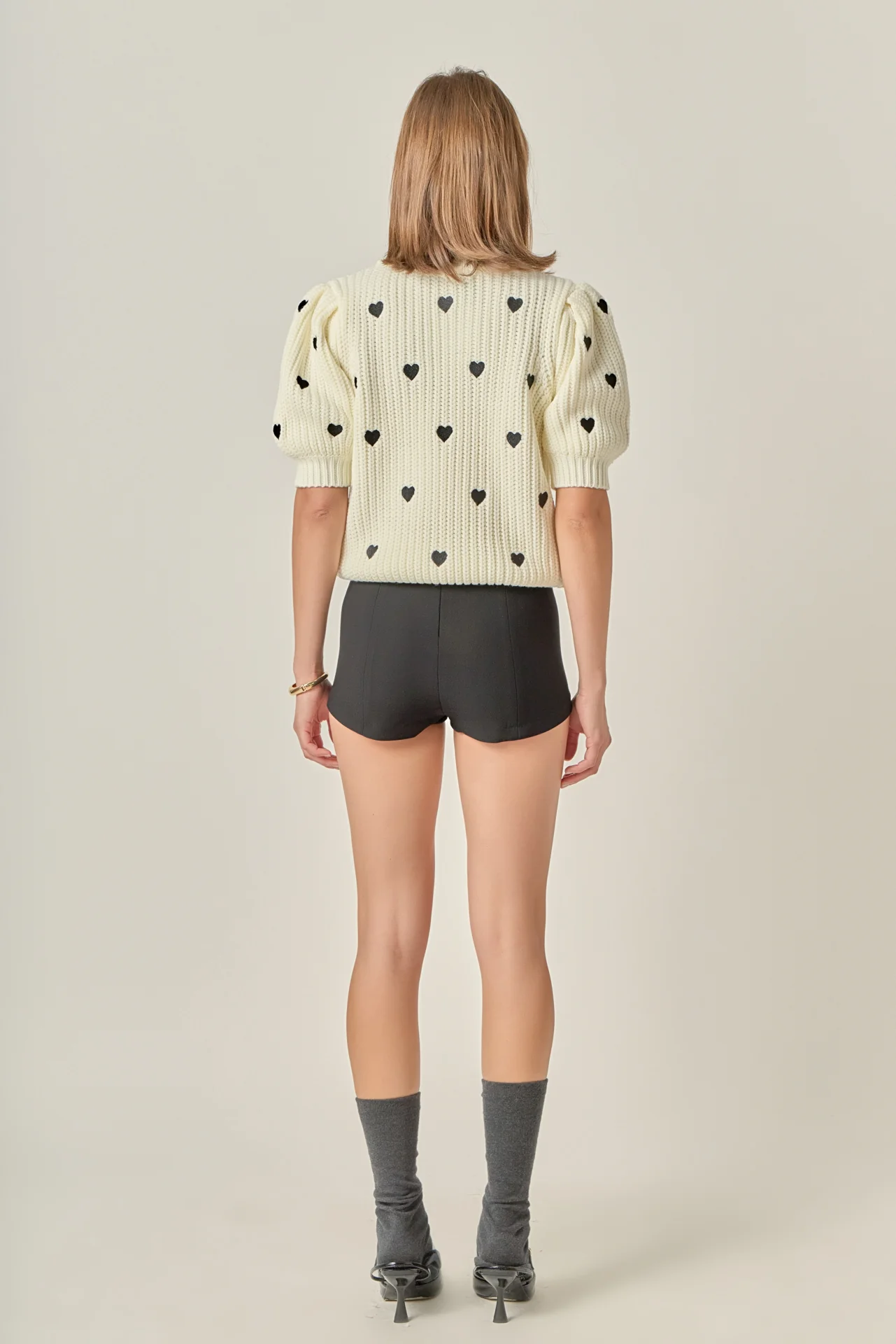 Embroidered Heart Sweater - Image 4