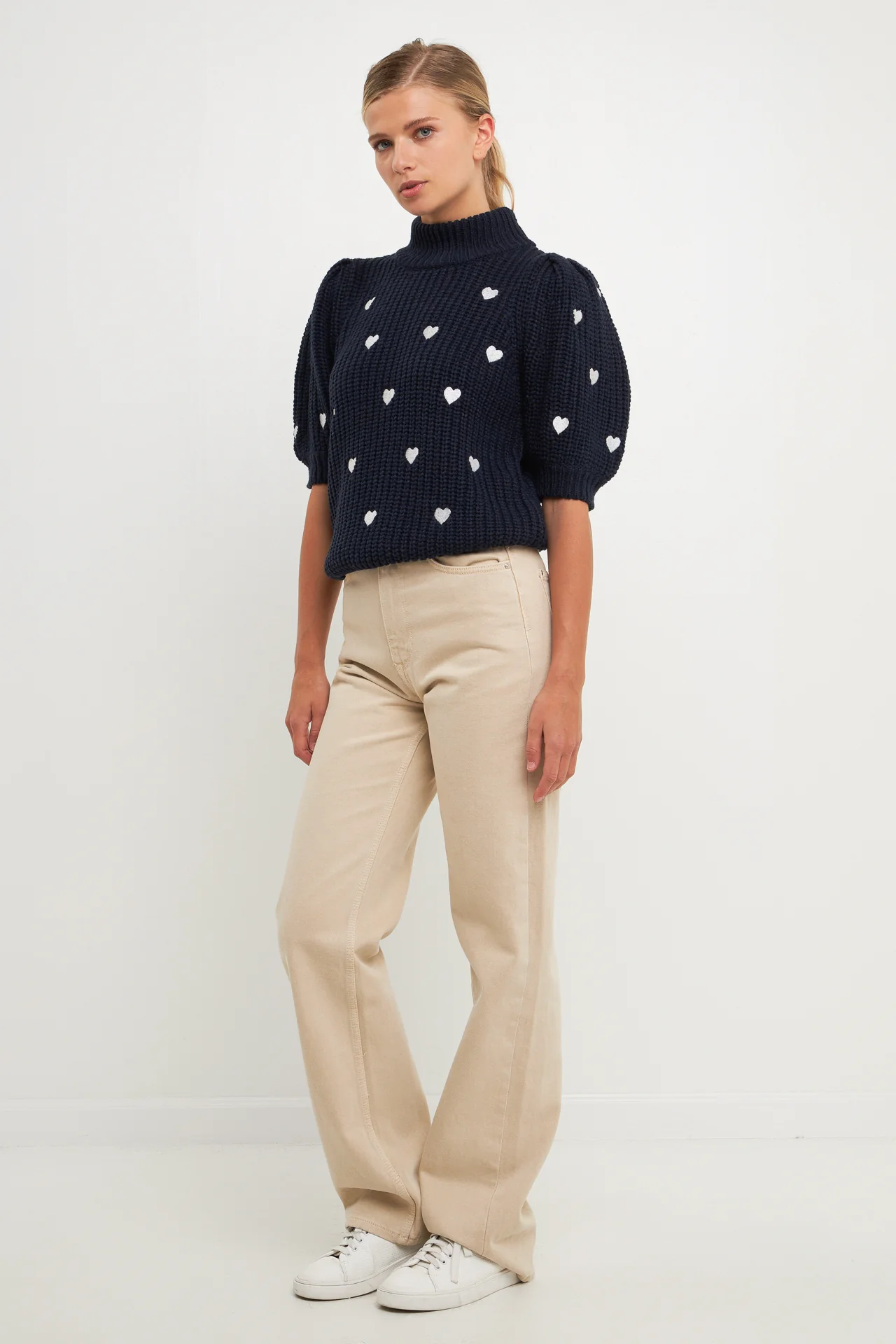 Embroidered Heart Sweater - Image 44