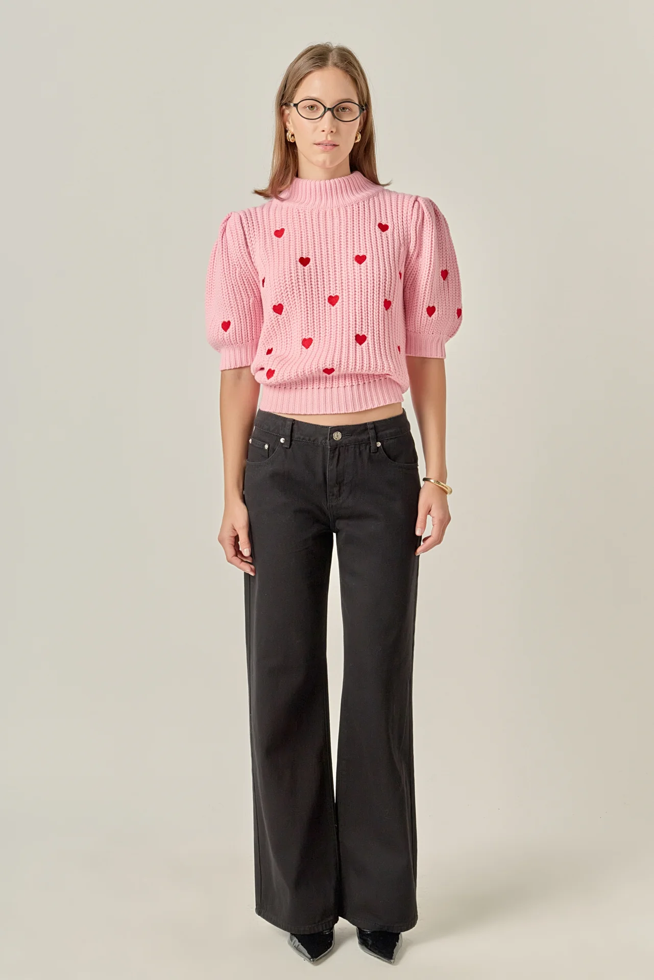 Embroidered Heart Sweater - Image 8