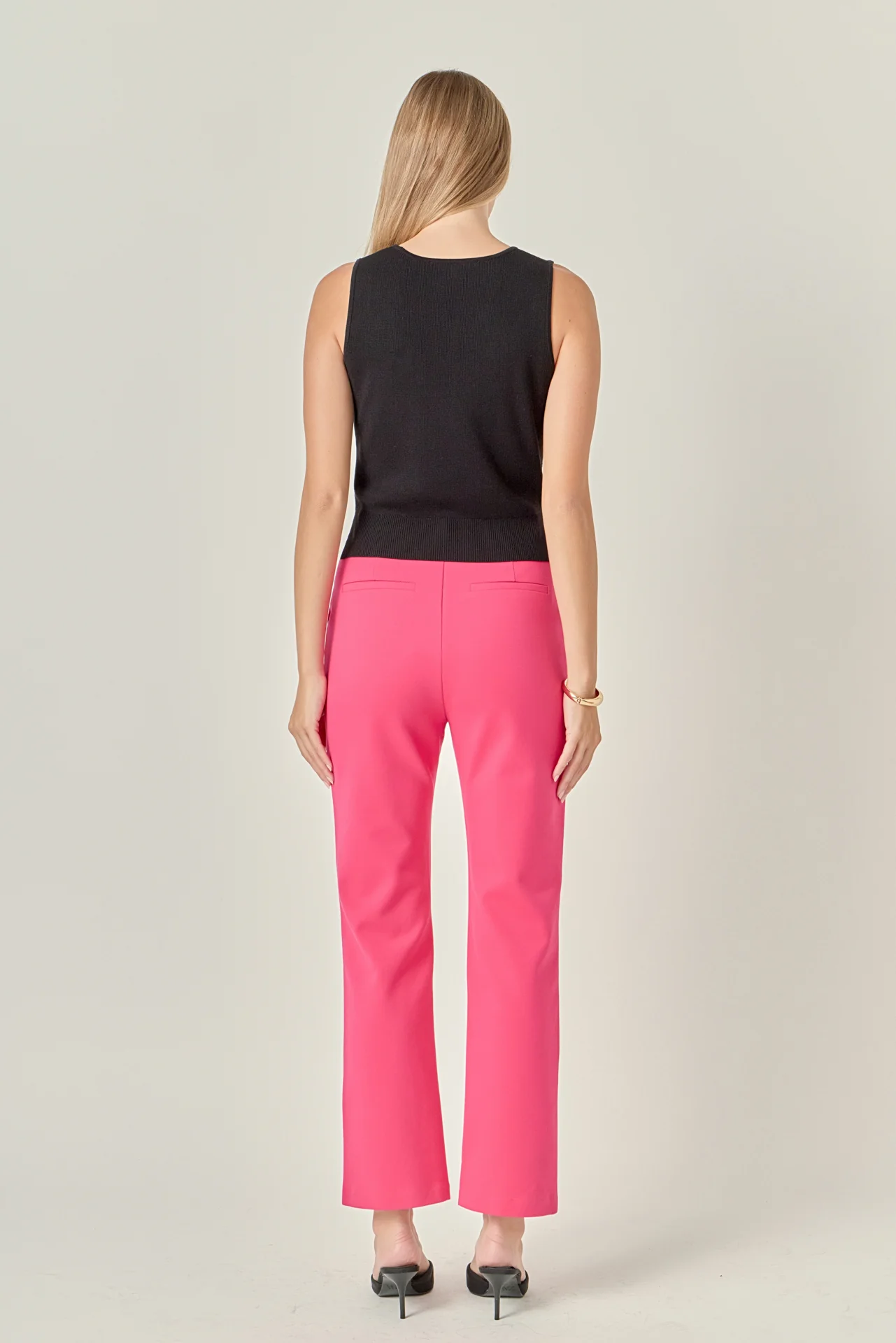 High-waist Knit Pants - Image 4