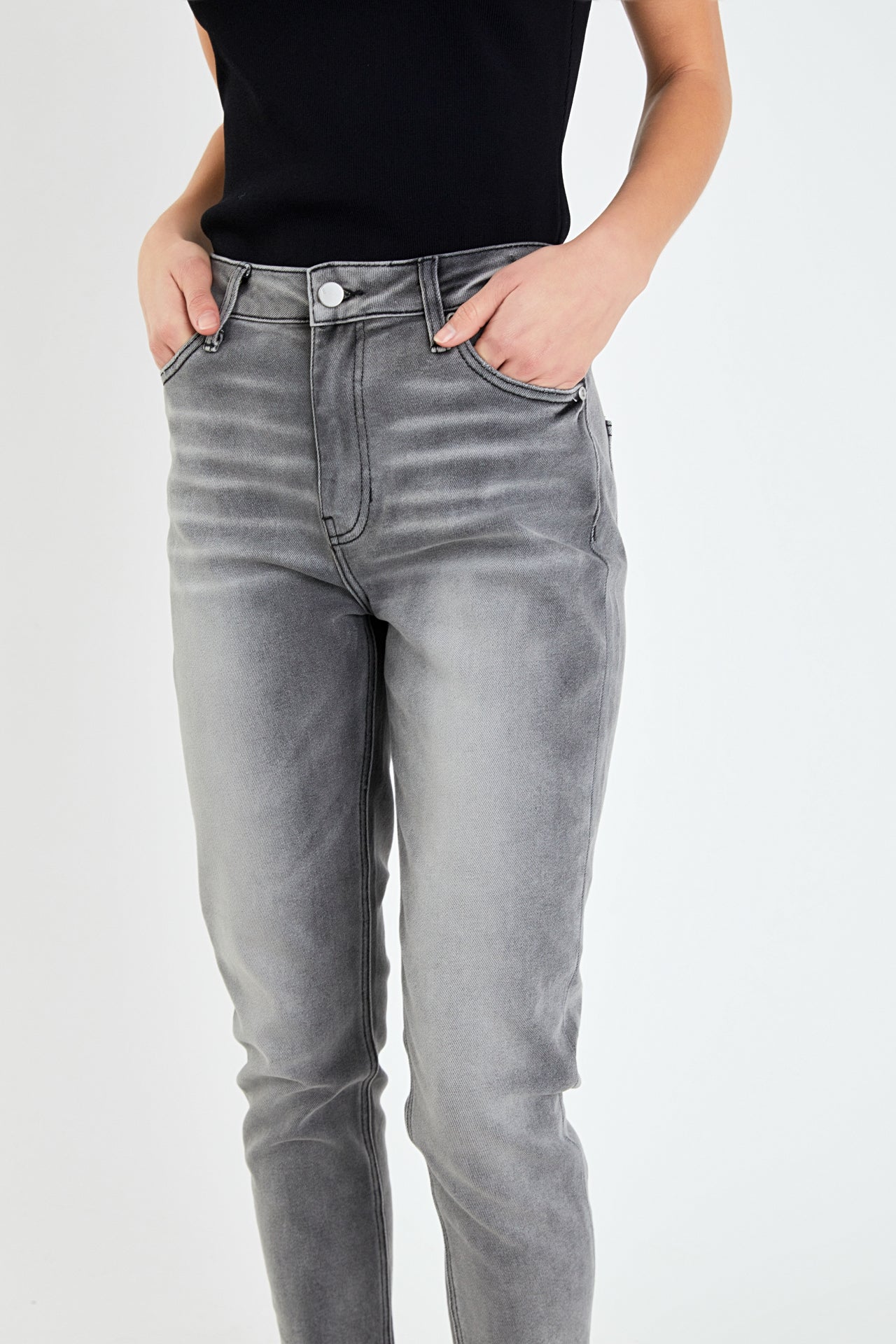 High Waist Skinny Jeans - Image 5