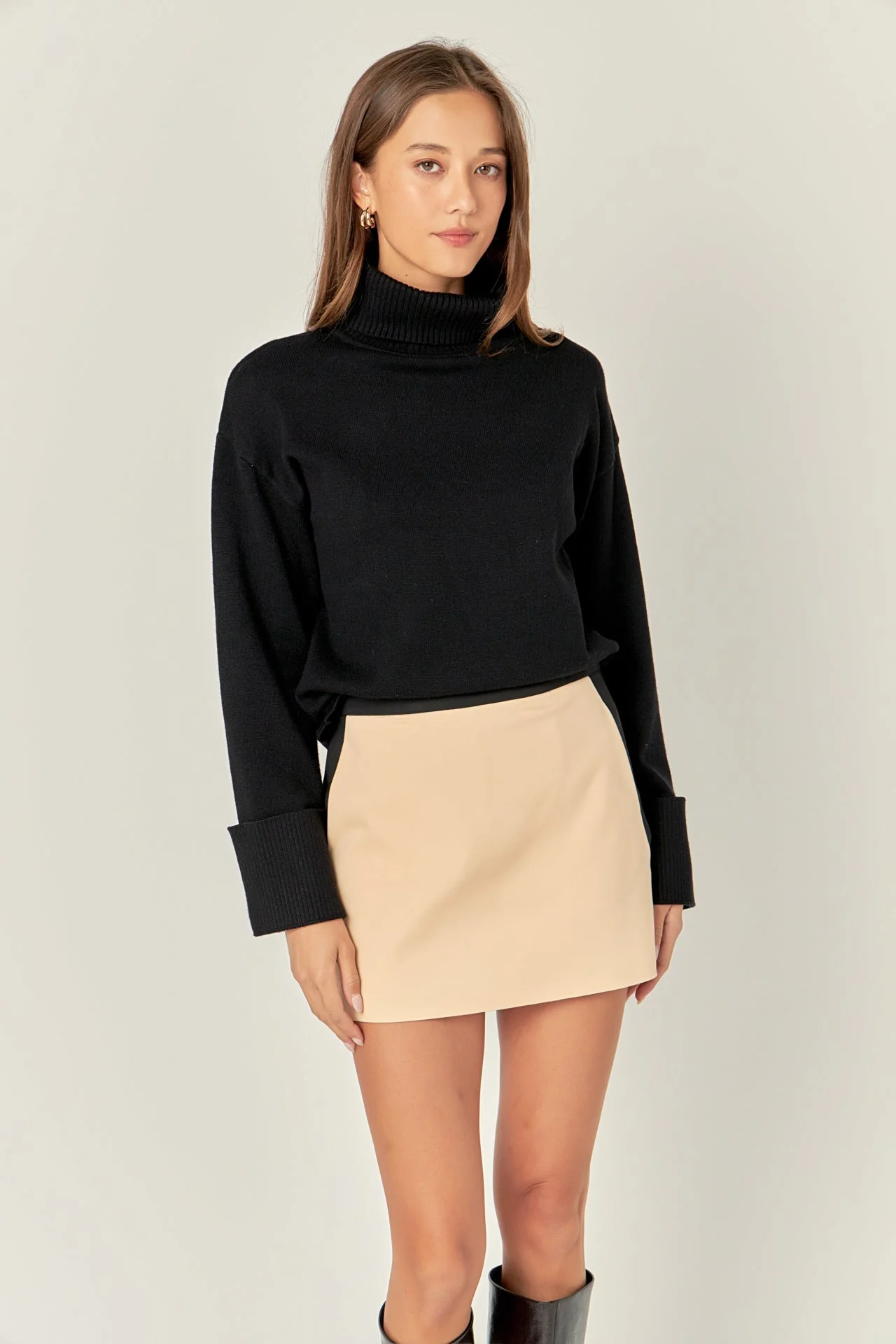 Color Block High-Waisted Skort - Image 5