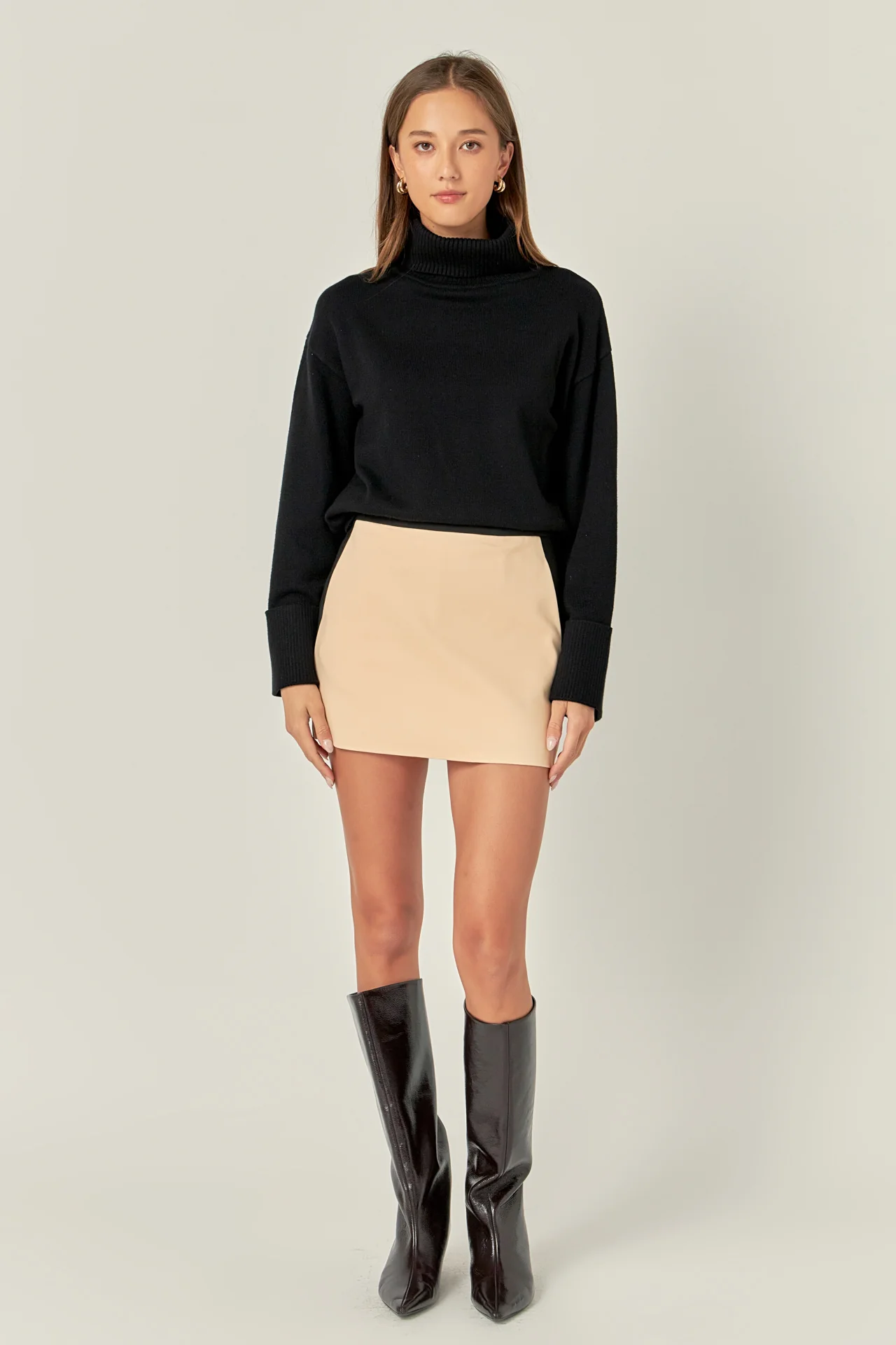 Color Block High-Waisted Skort - Image 6