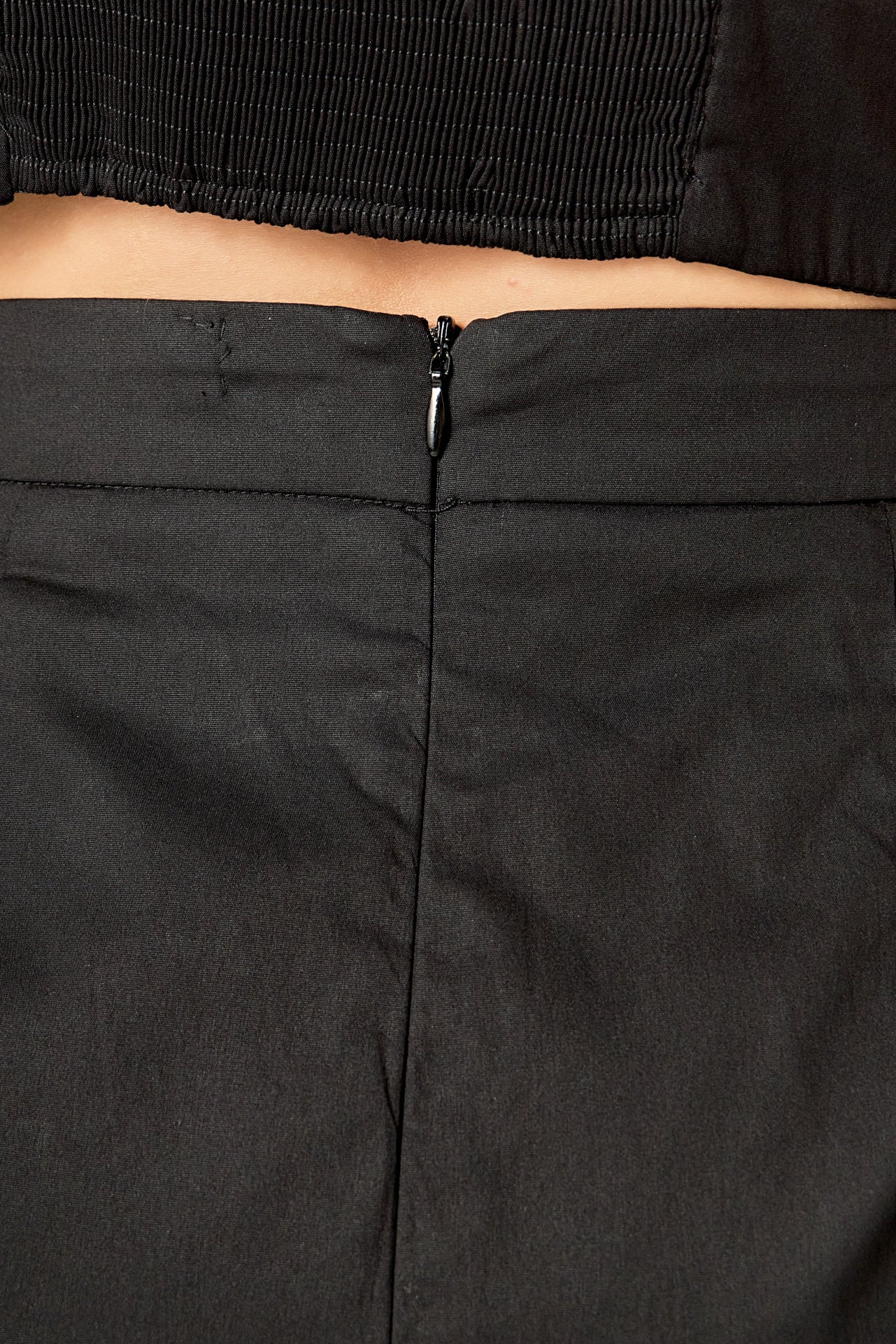 High Waisted Column Midi Skirt - Image 8
