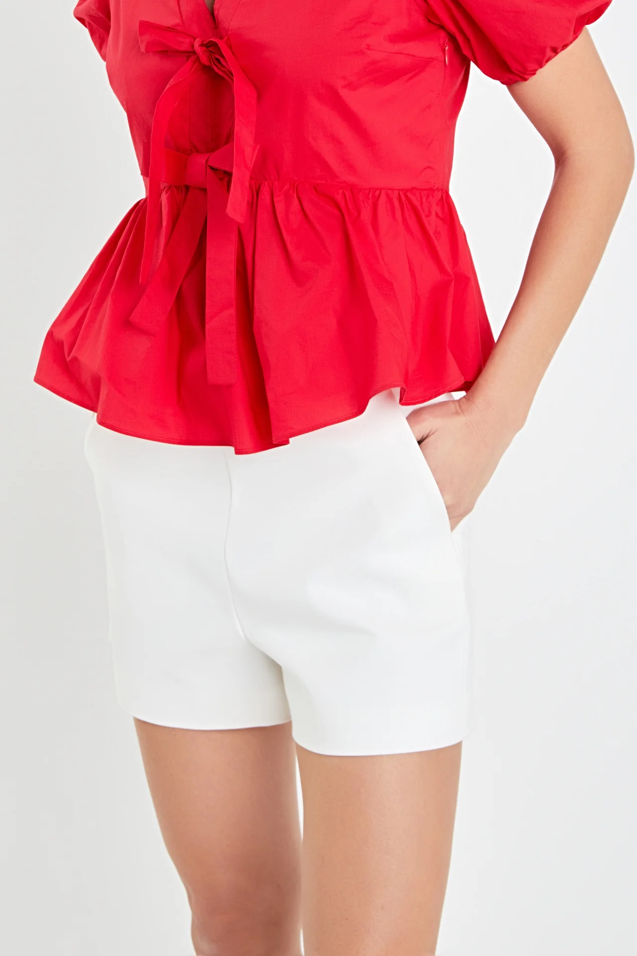 High Waisted Mini Shorts - Image 27