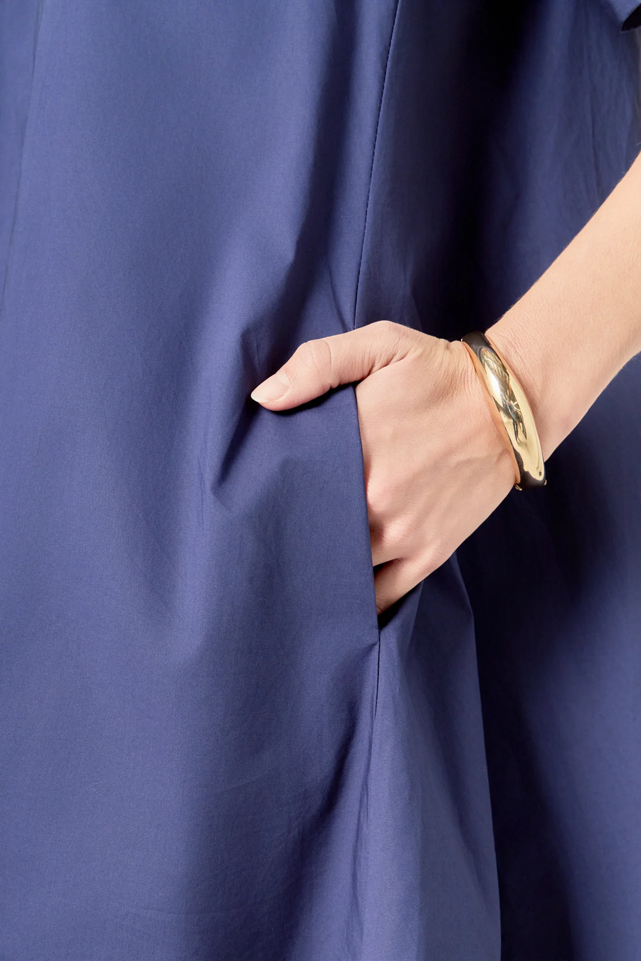 Poplin A-Line Mini Dress - Image 3