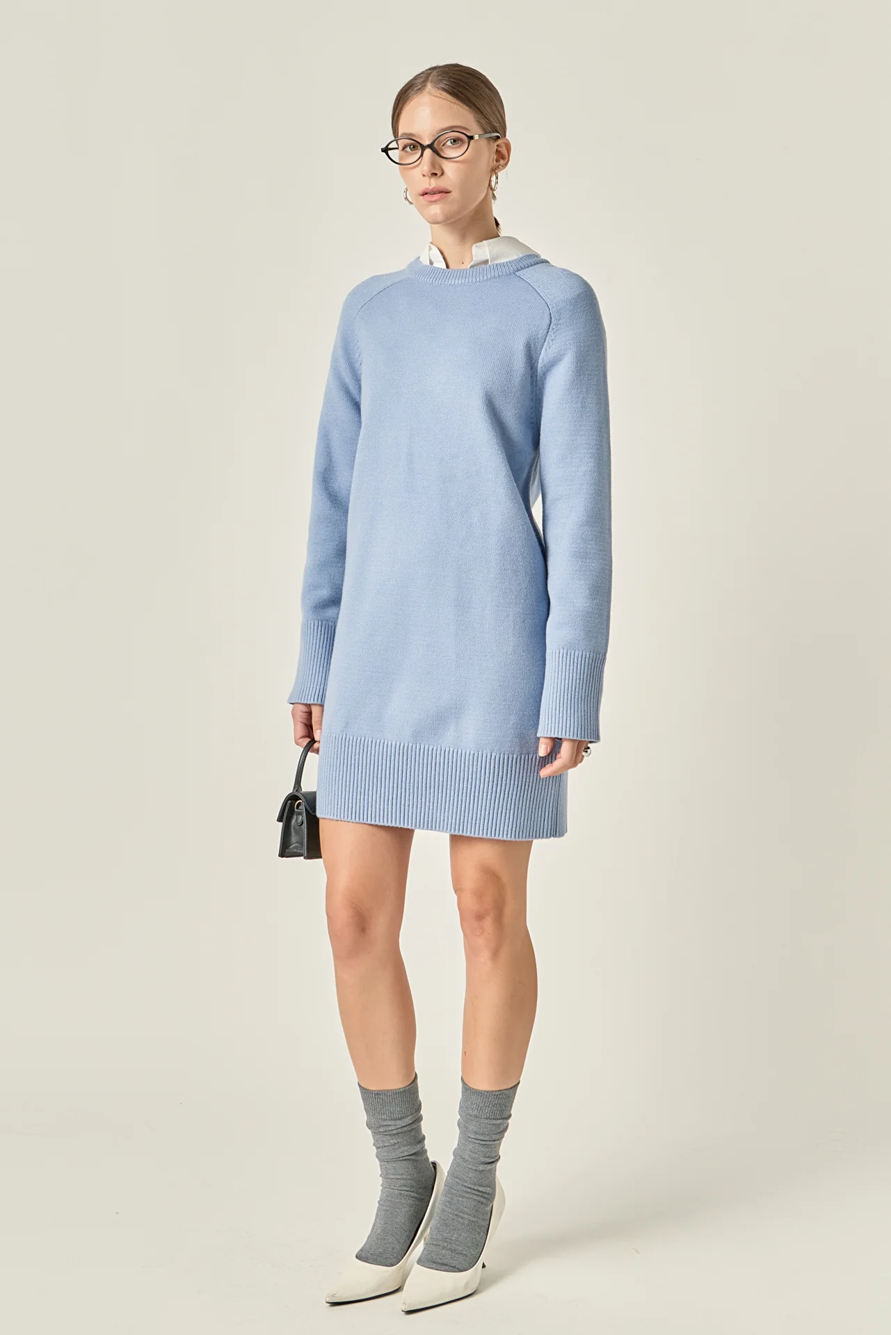 Knit Mini Dress - Image 12