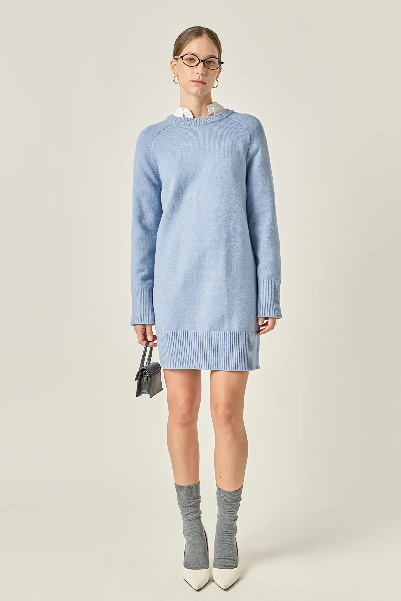 Knit Mini Dress - Image 14