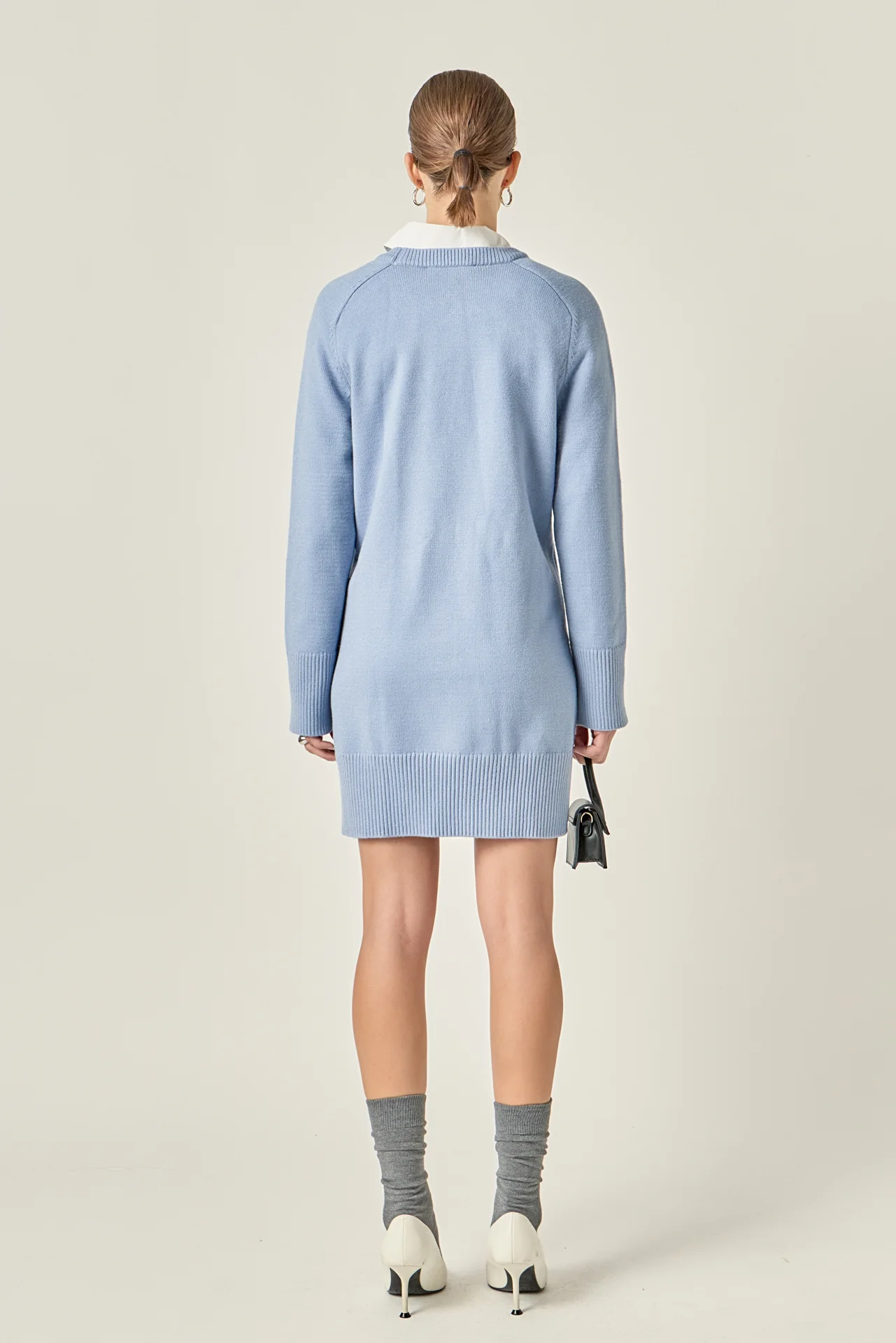 Knit Mini Dress - Image 15