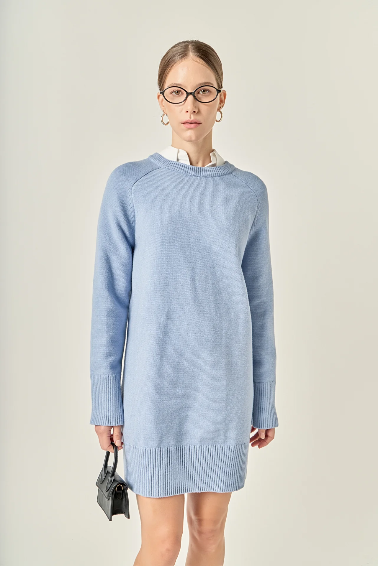 Knit Mini Dress - Image 16