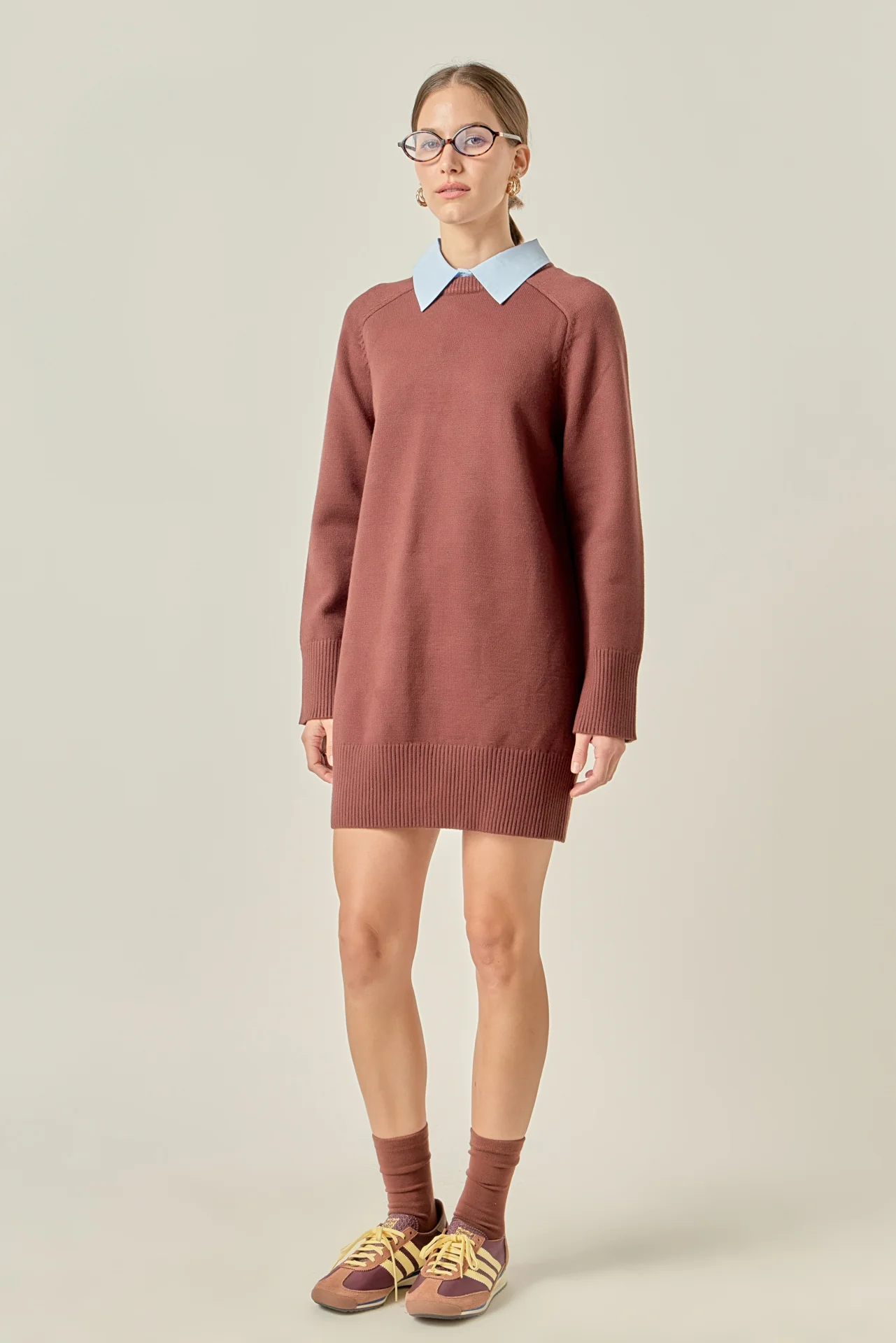 Knit Mini Dress - Image 17