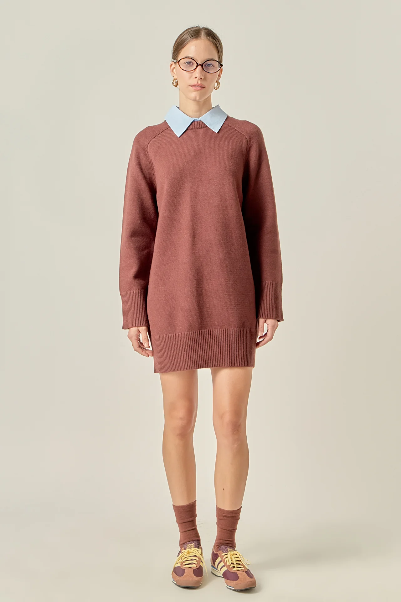 Knit Mini Dress - Image 19