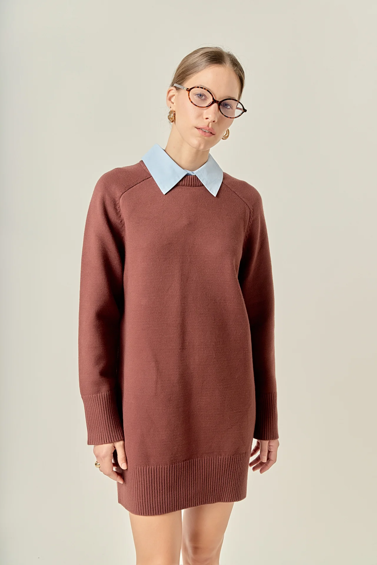 Knit Mini Dress - Image 21