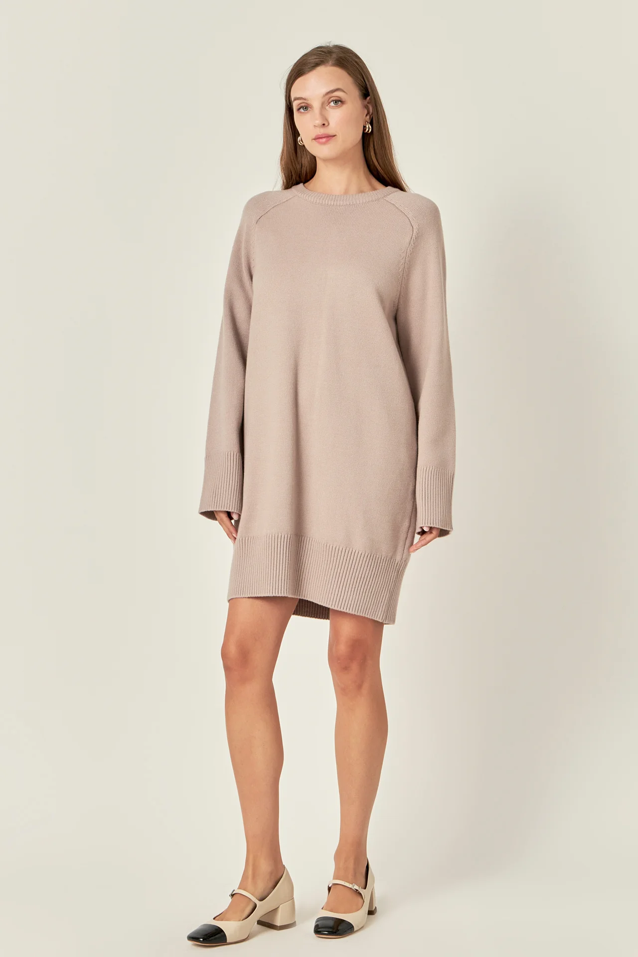 Knit Mini Dress - Image 24