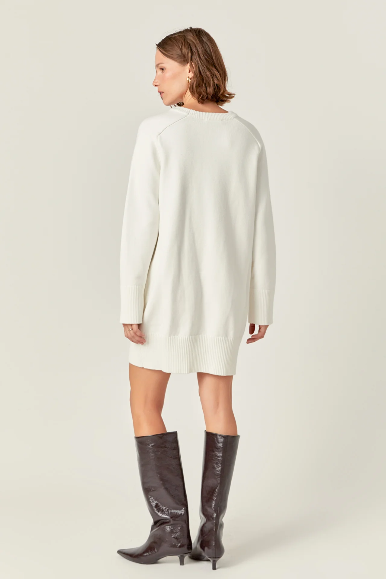 Knit Mini Dress - Image 30