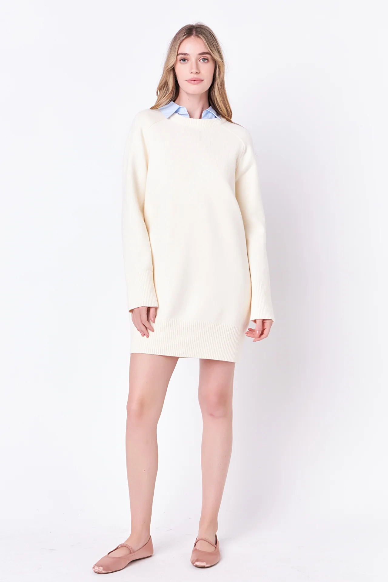 Knit Mini Dress - Image 32