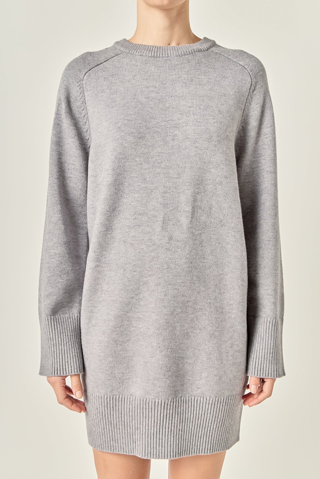Knit Mini Dress - Image 8