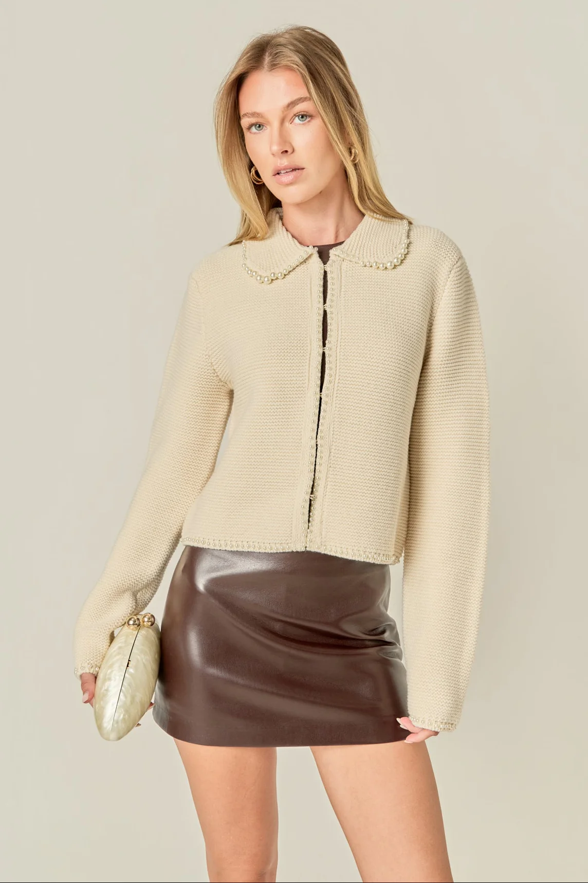 Pearl Knit Cardigan - Image 6
