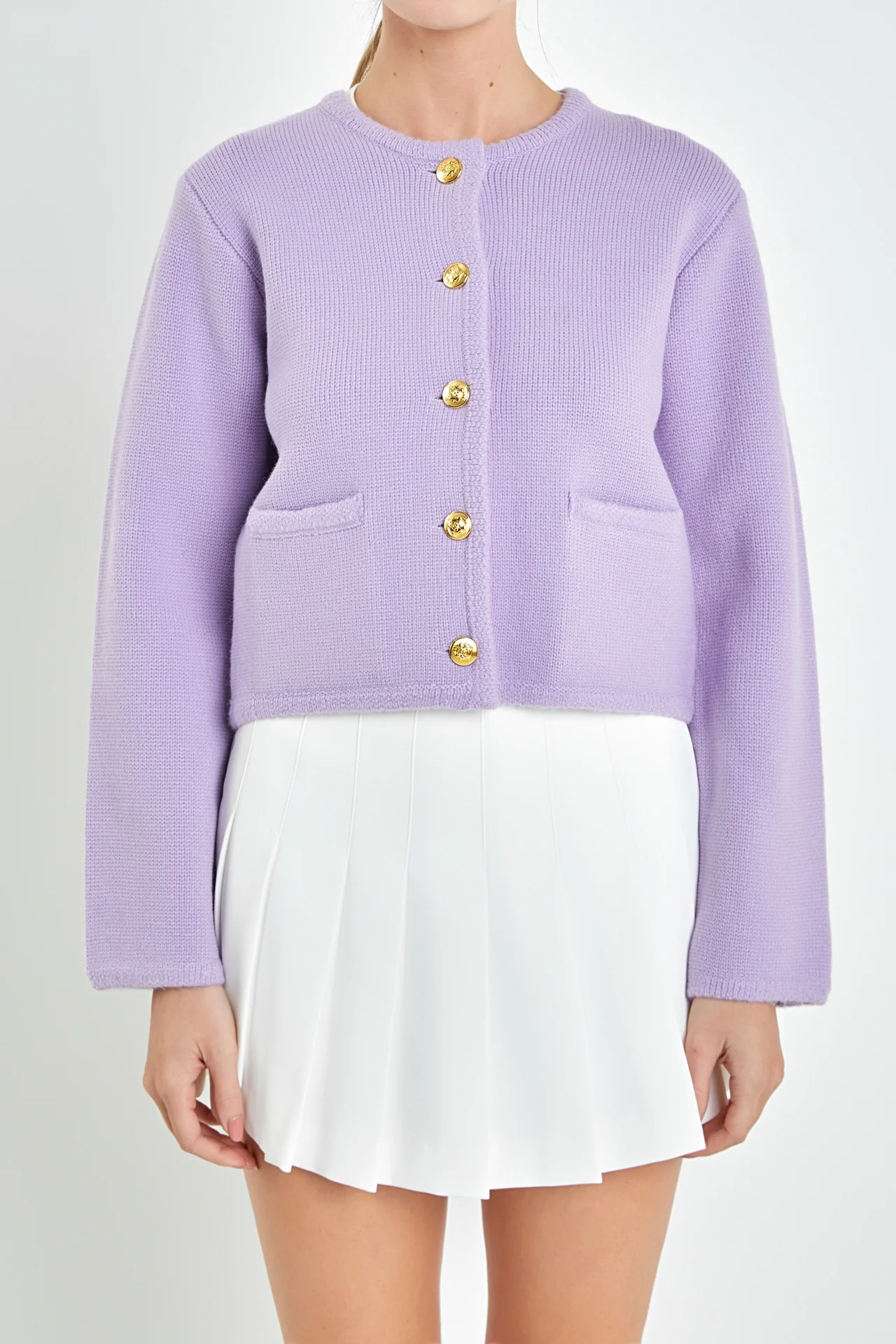 Knit Sweater Cardigan - Image 12