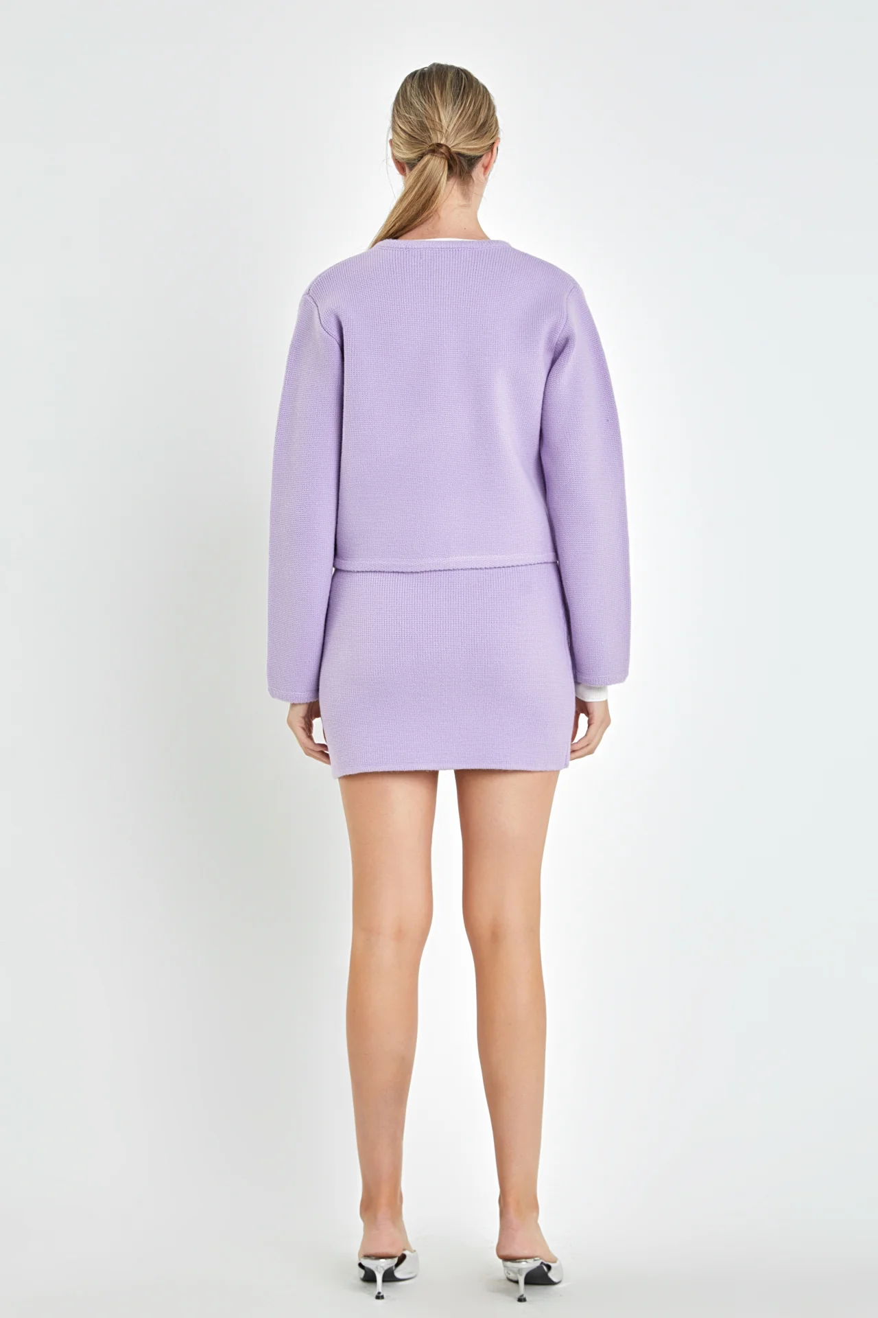 Knit Sweater Cardigan - Image 14