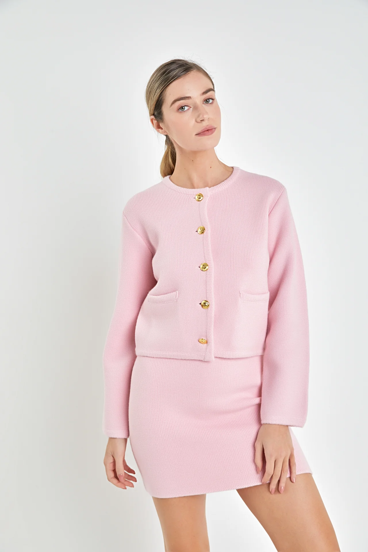 Knit Sweater Cardigan - Image 20