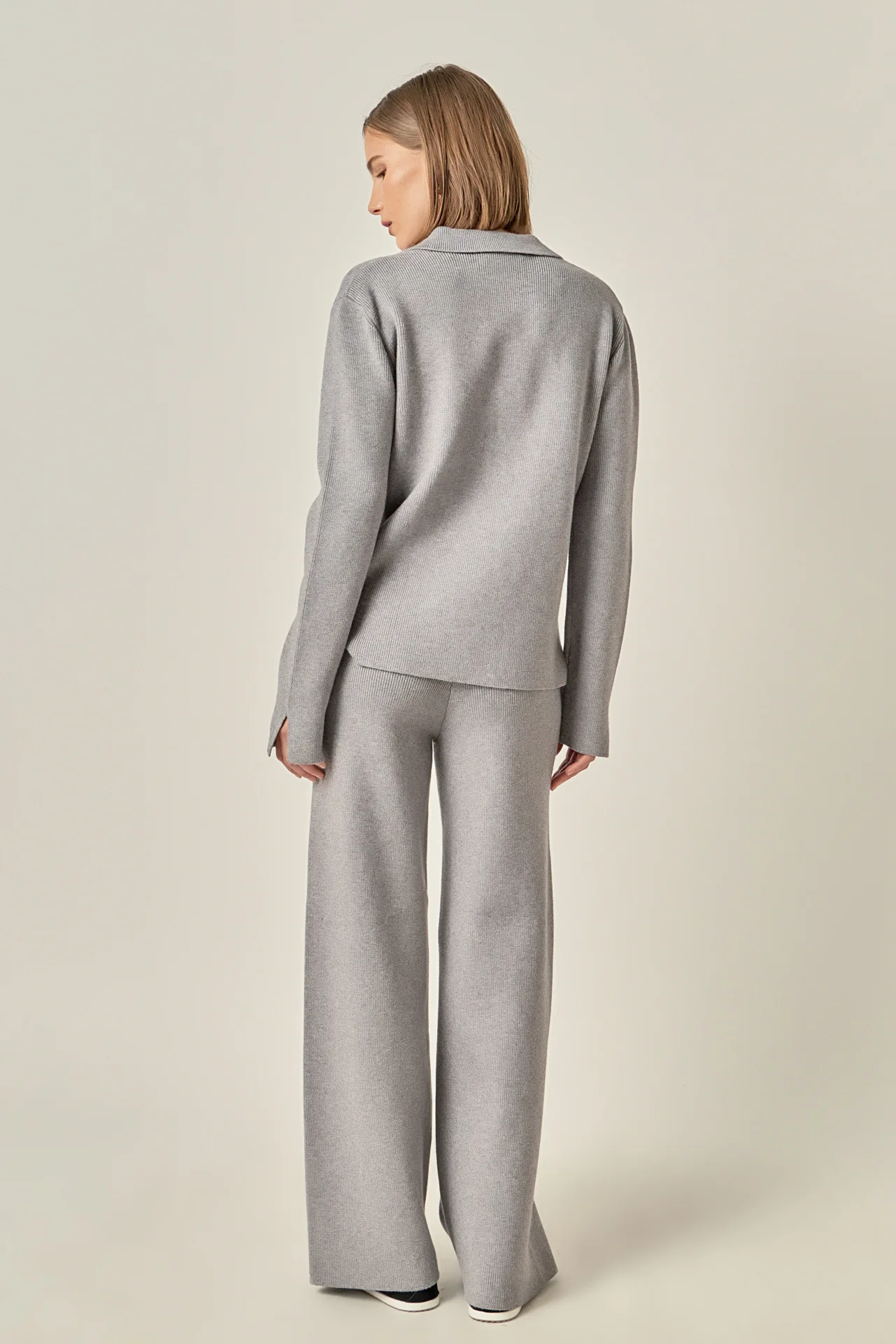 Knit Wide Pants - Image 16