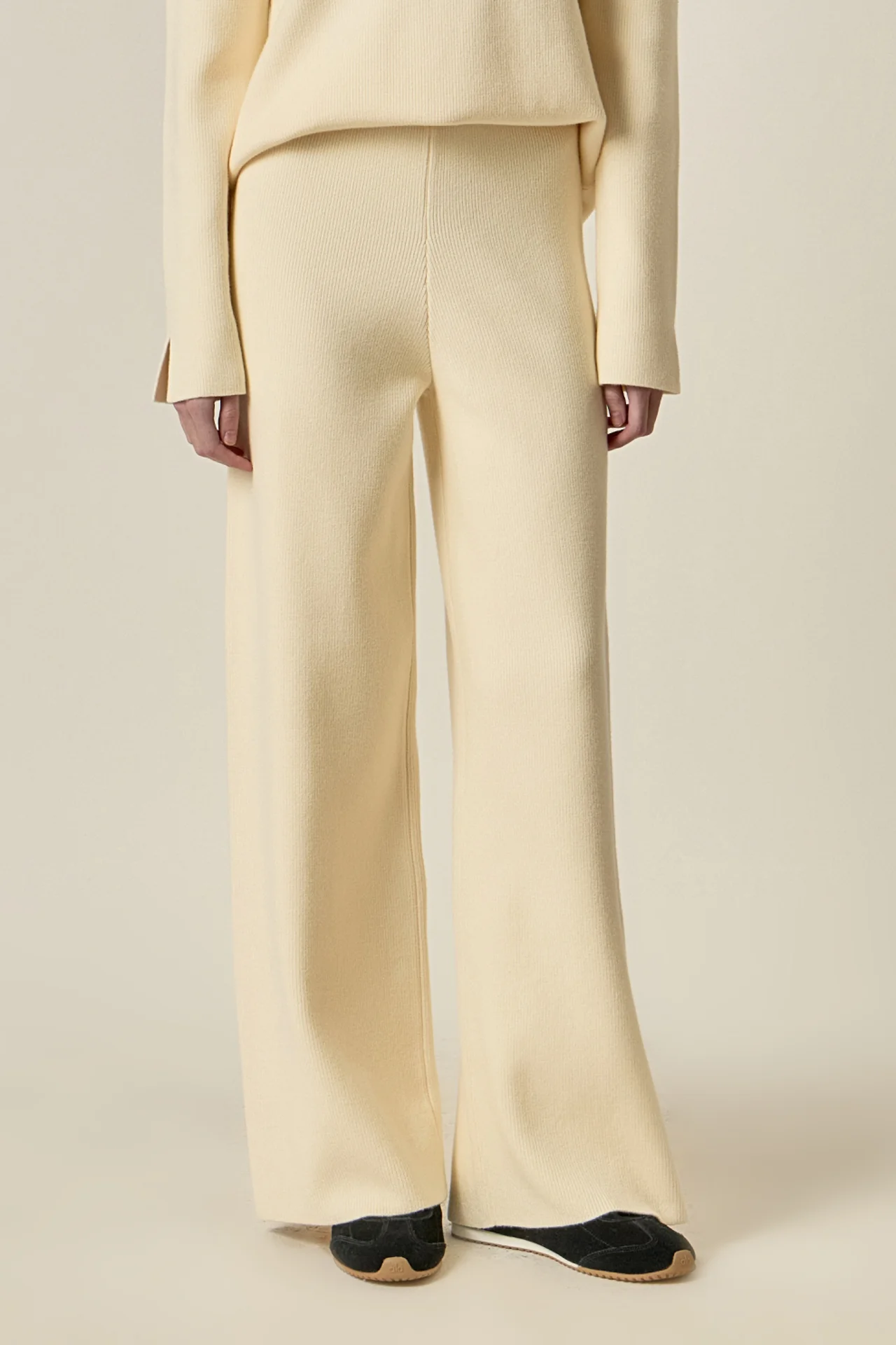 Knit Wide Pants - Image 5
