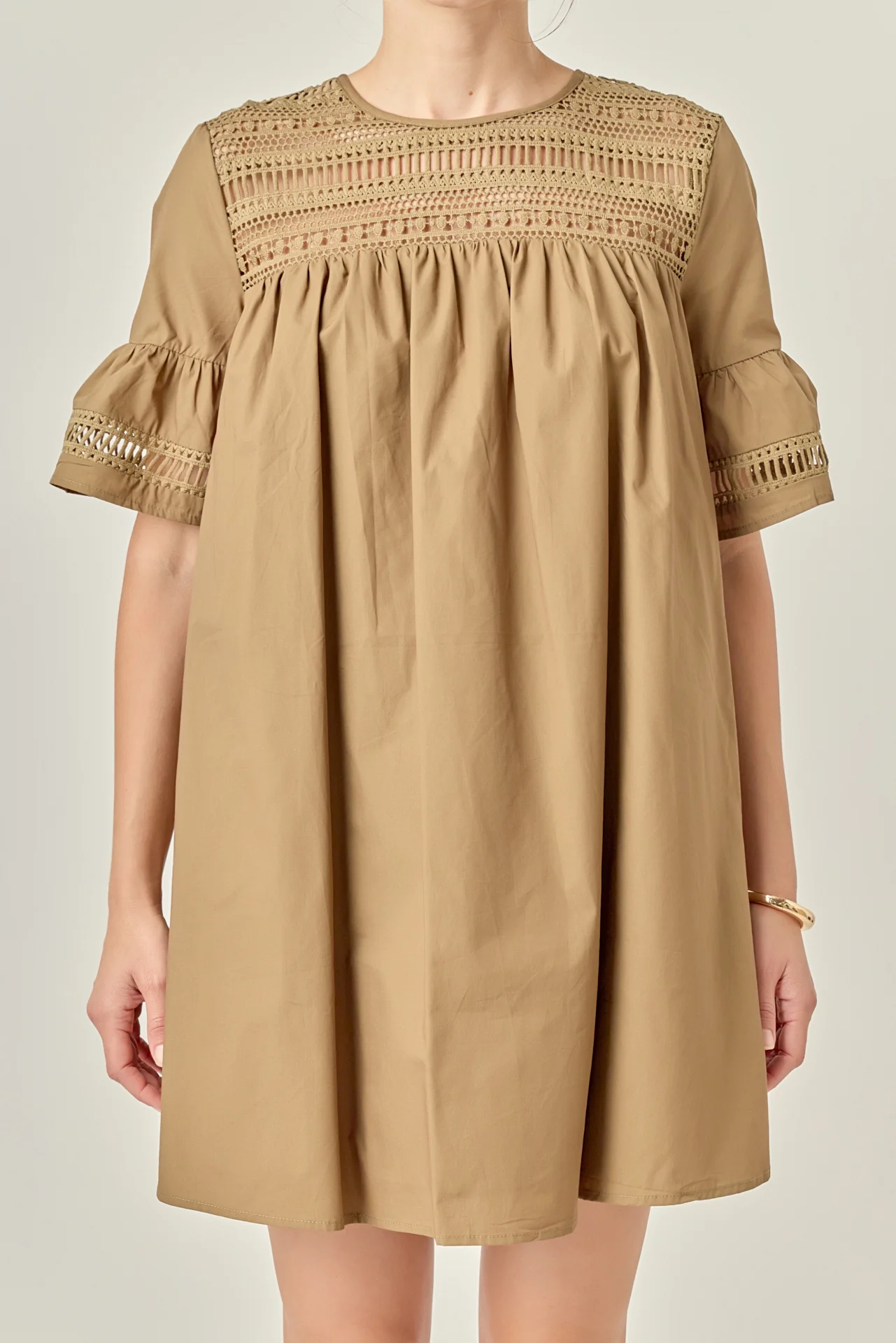 Lace Detail Mini Dress - Image 2