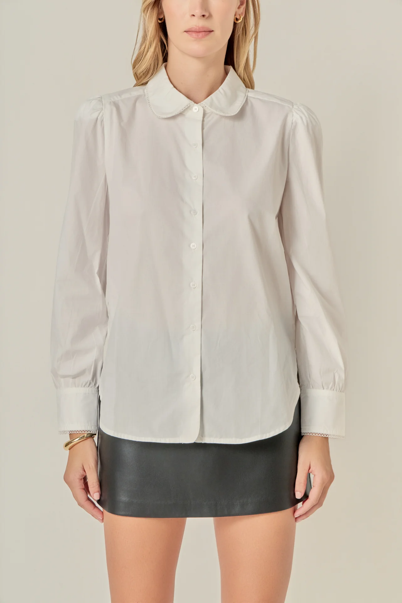 Lace Trim Shirt - Image 2