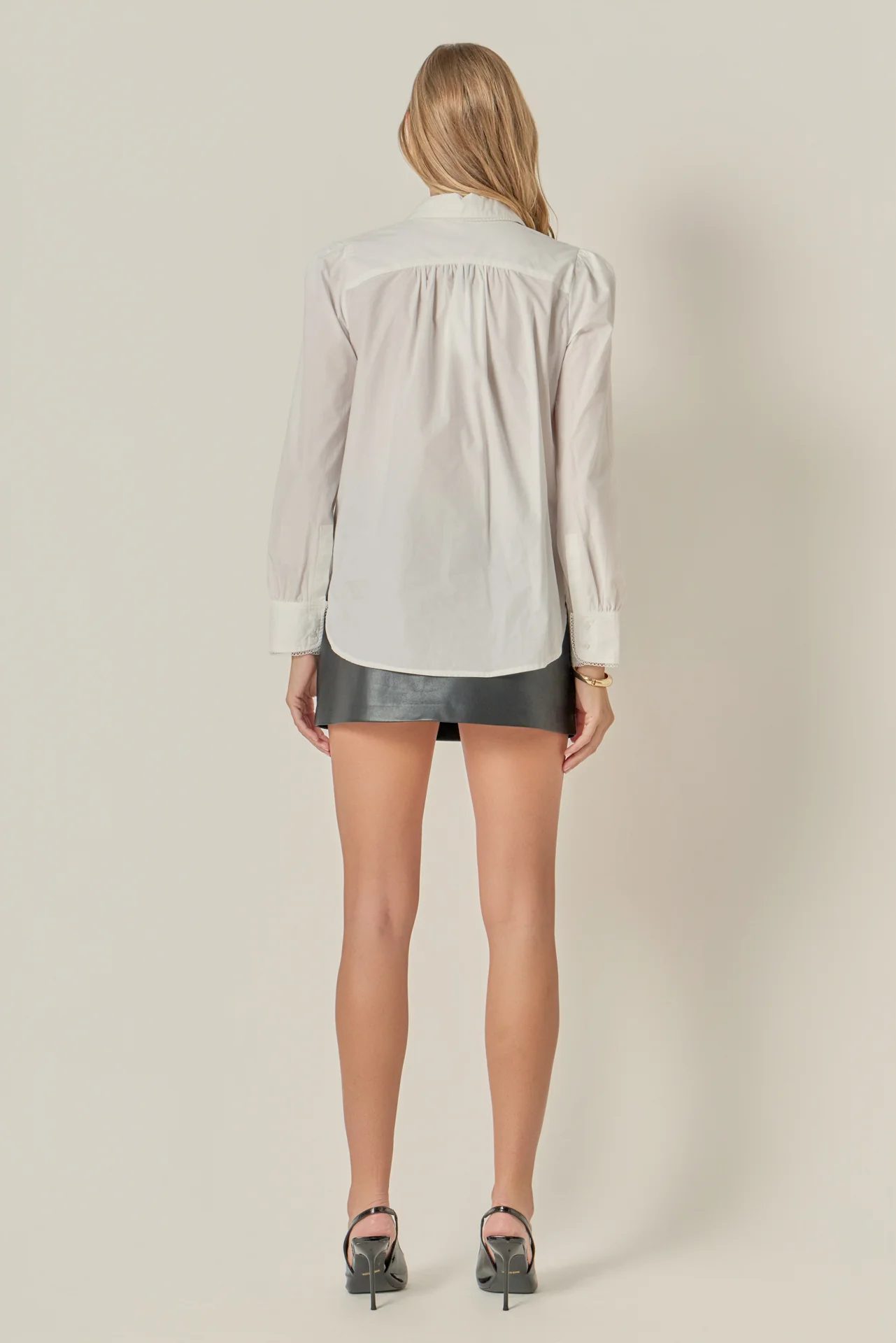 Lace Trim Shirt - Image 4