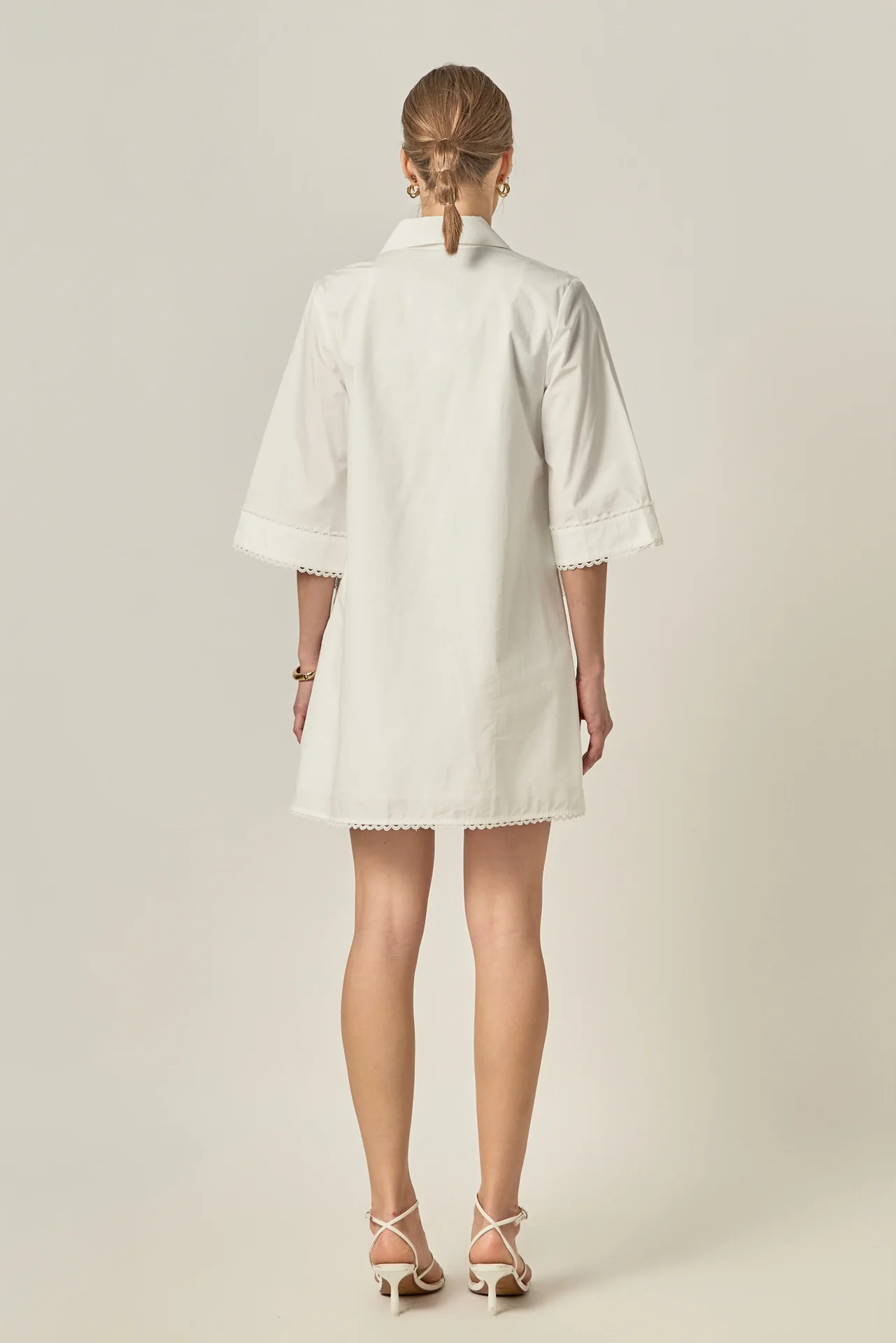 Lace Reverie Mini Dress - Image 5