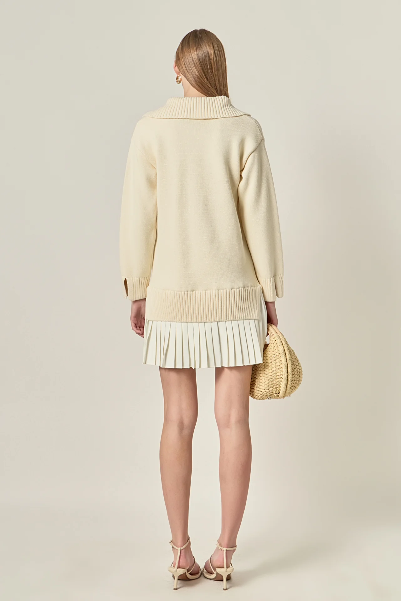 Layered Sweater Dress - Image 4