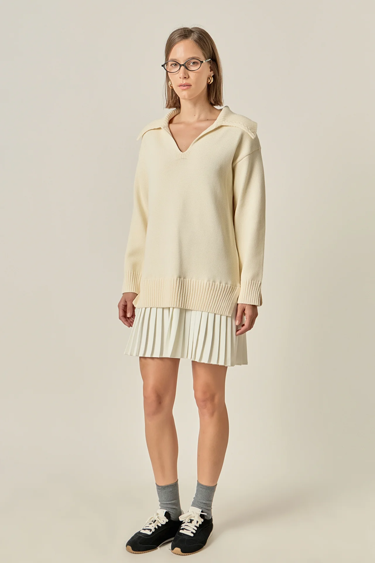 Layered Sweater Dress - Image 6