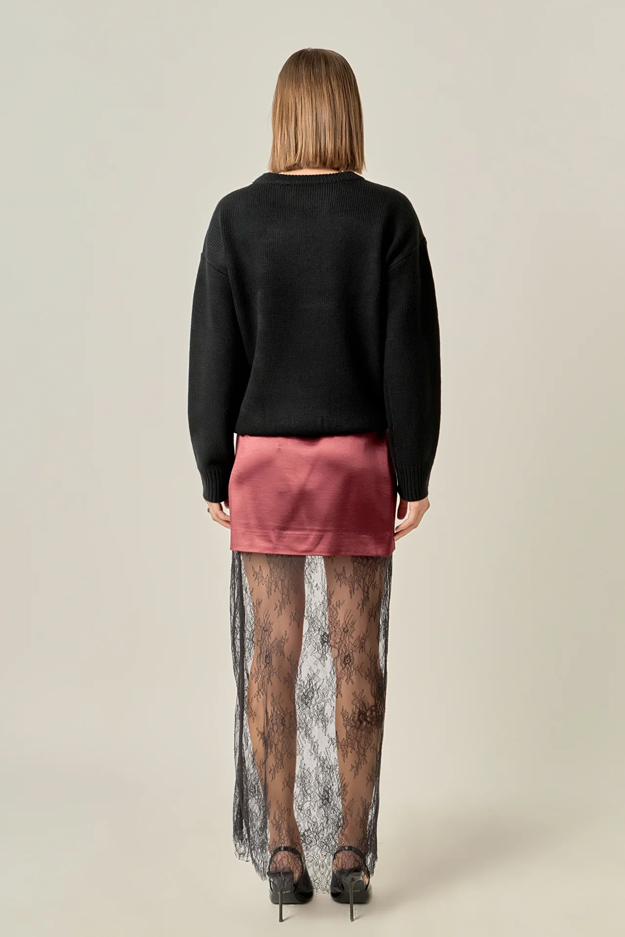 Sparkle Lettering Sweater - Image 4