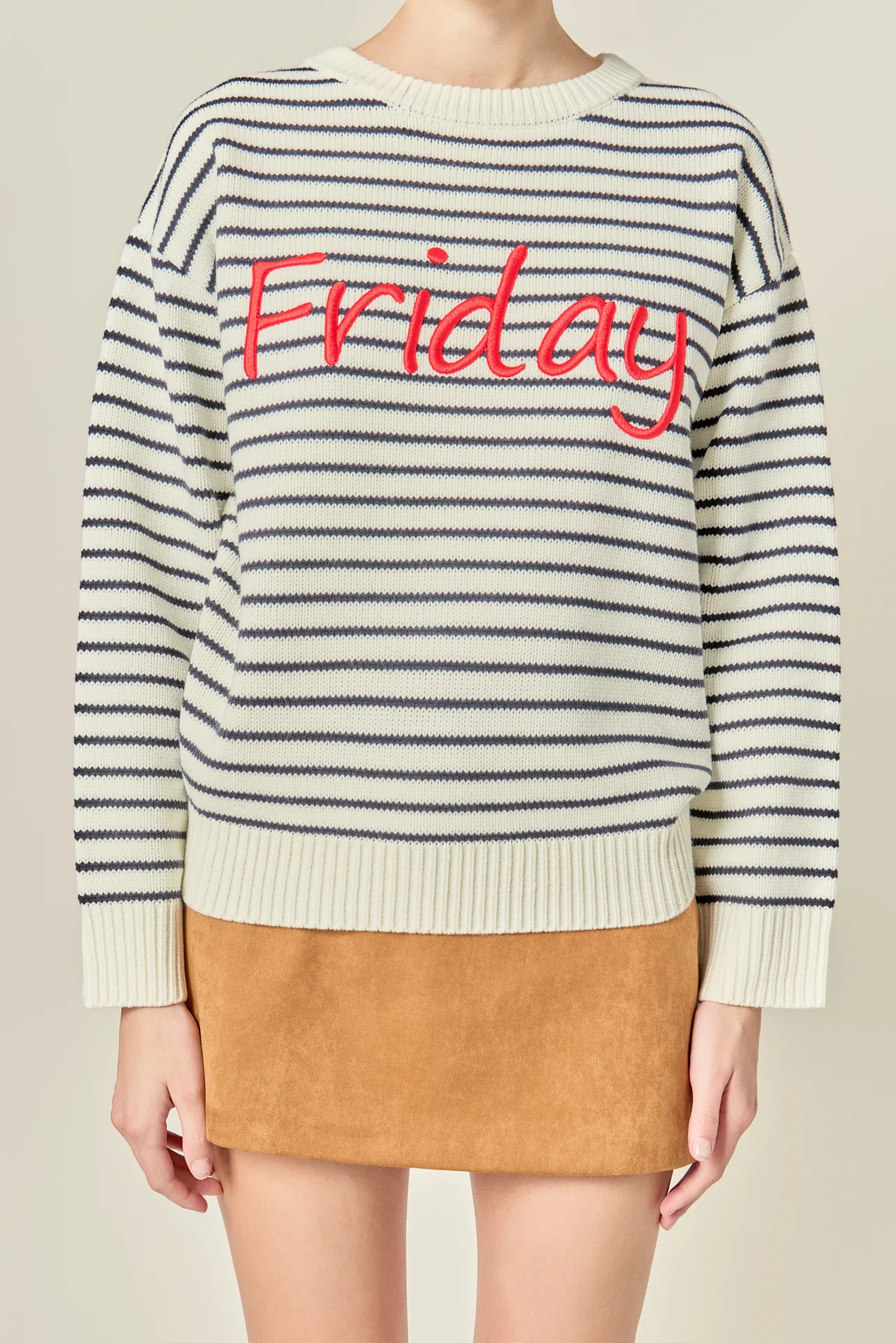 Friday Lettering Sweater - Image 2