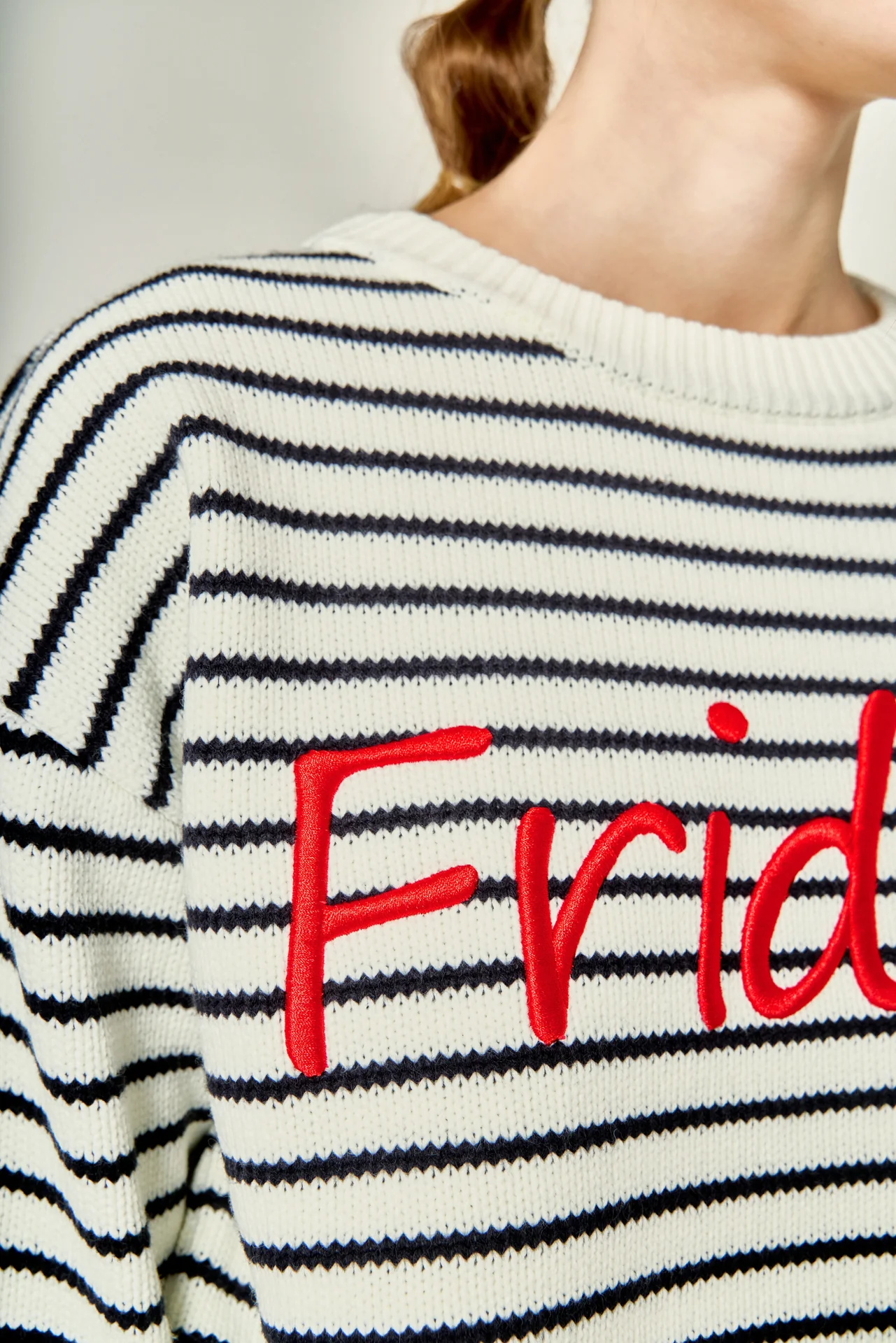 Friday Lettering Sweater - Image 3