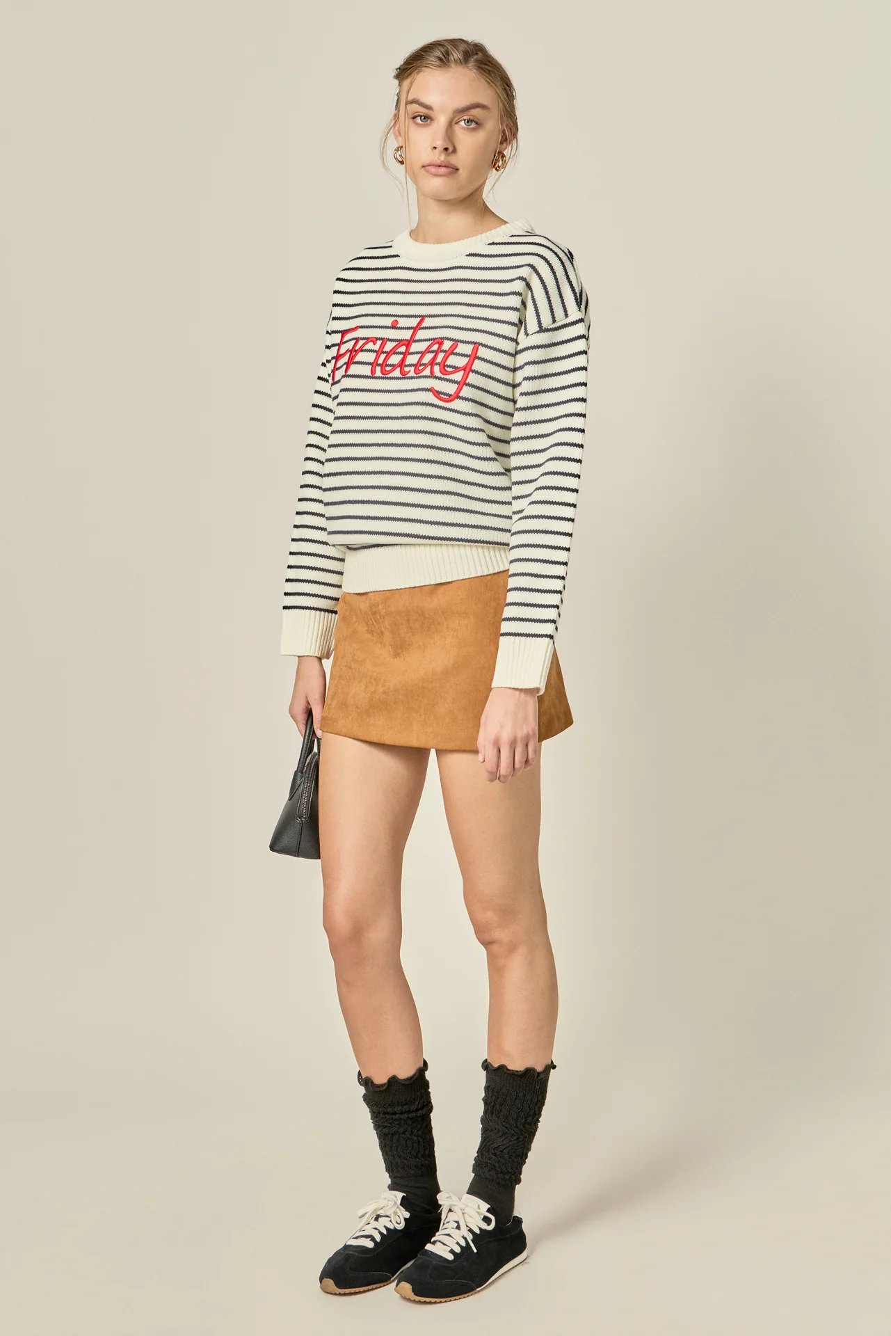 Friday Lettering Sweater - Image 4