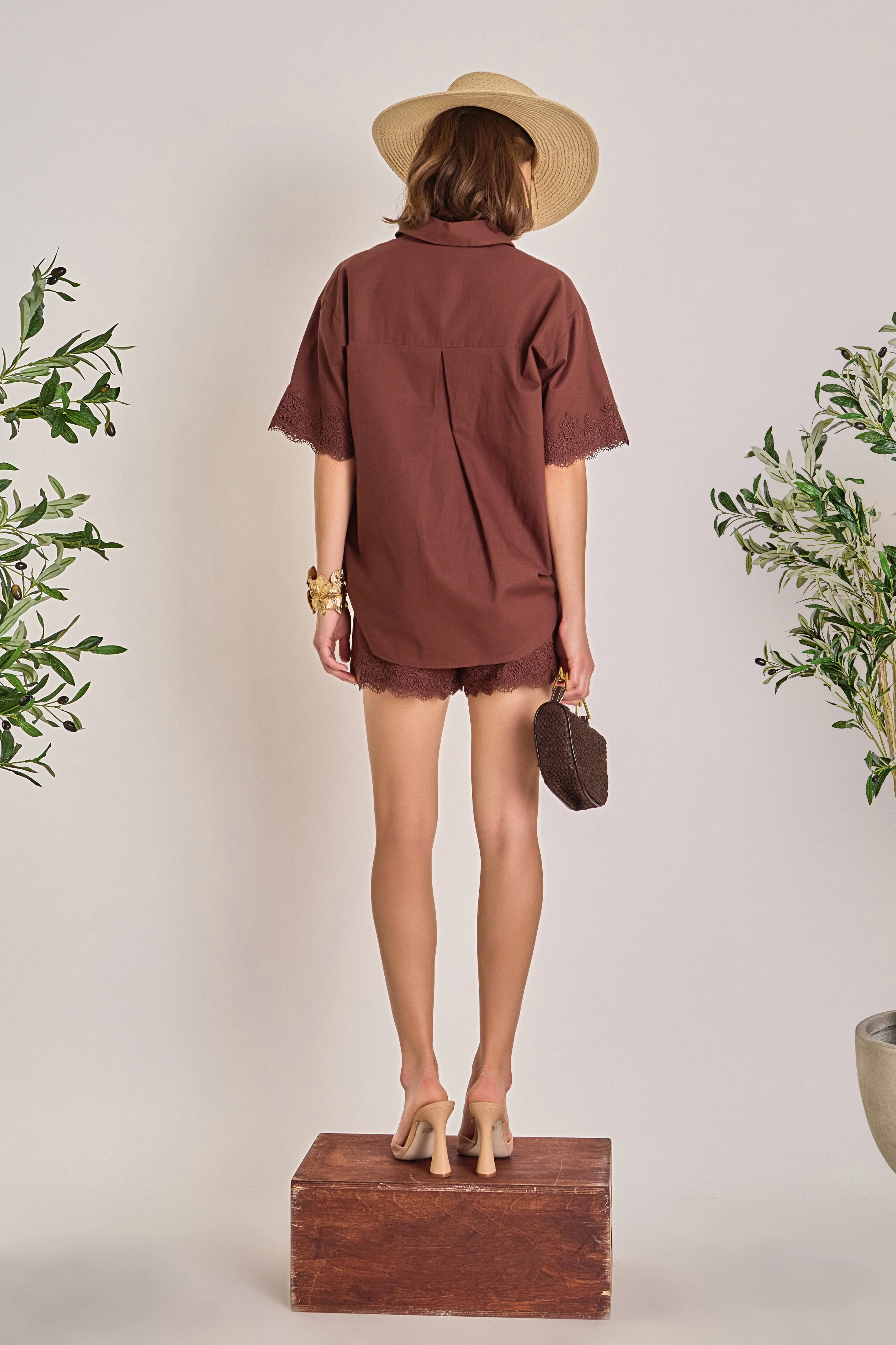 Linen Lace Shirt - Image 14