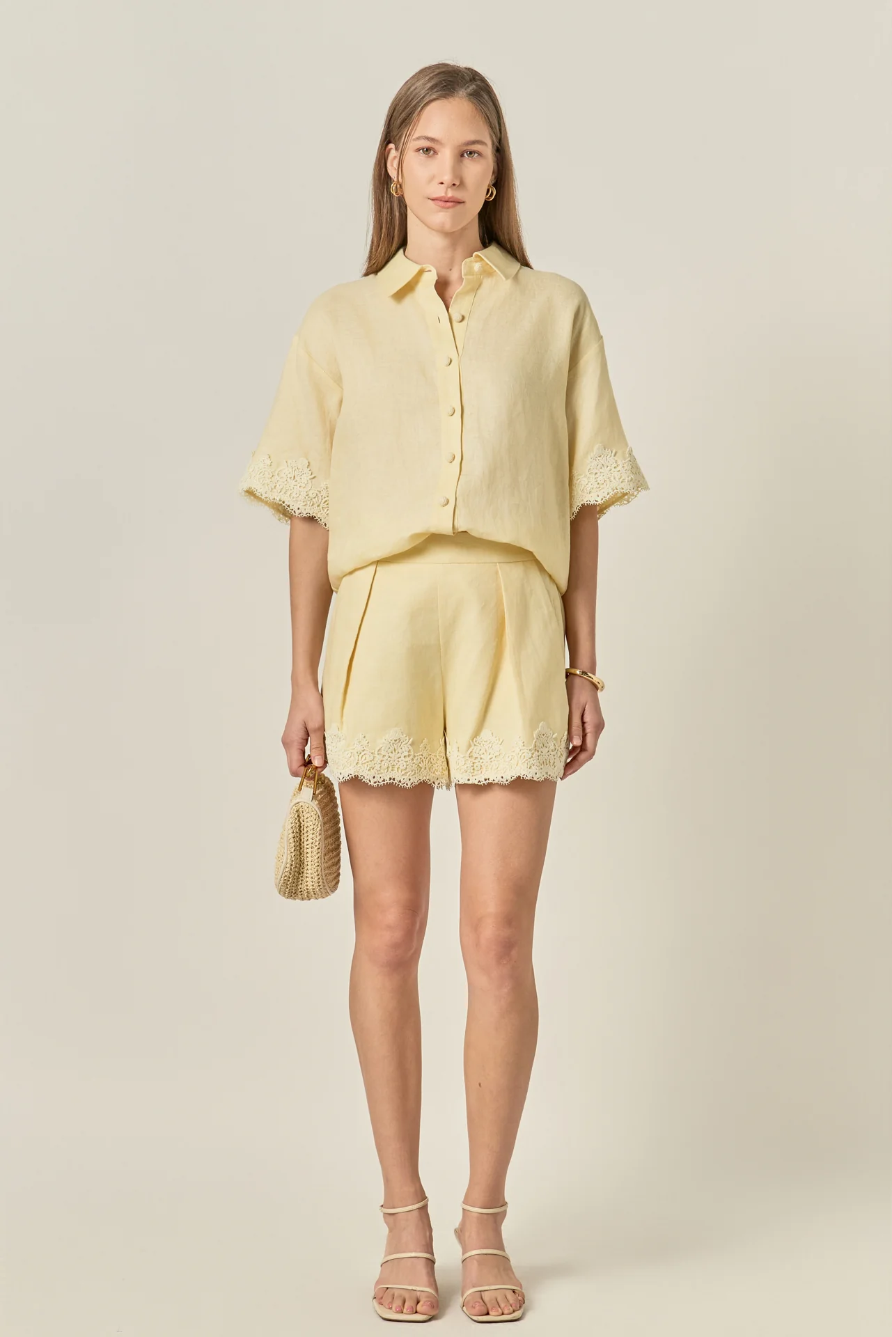 Linen Lace Shirt - Image 7
