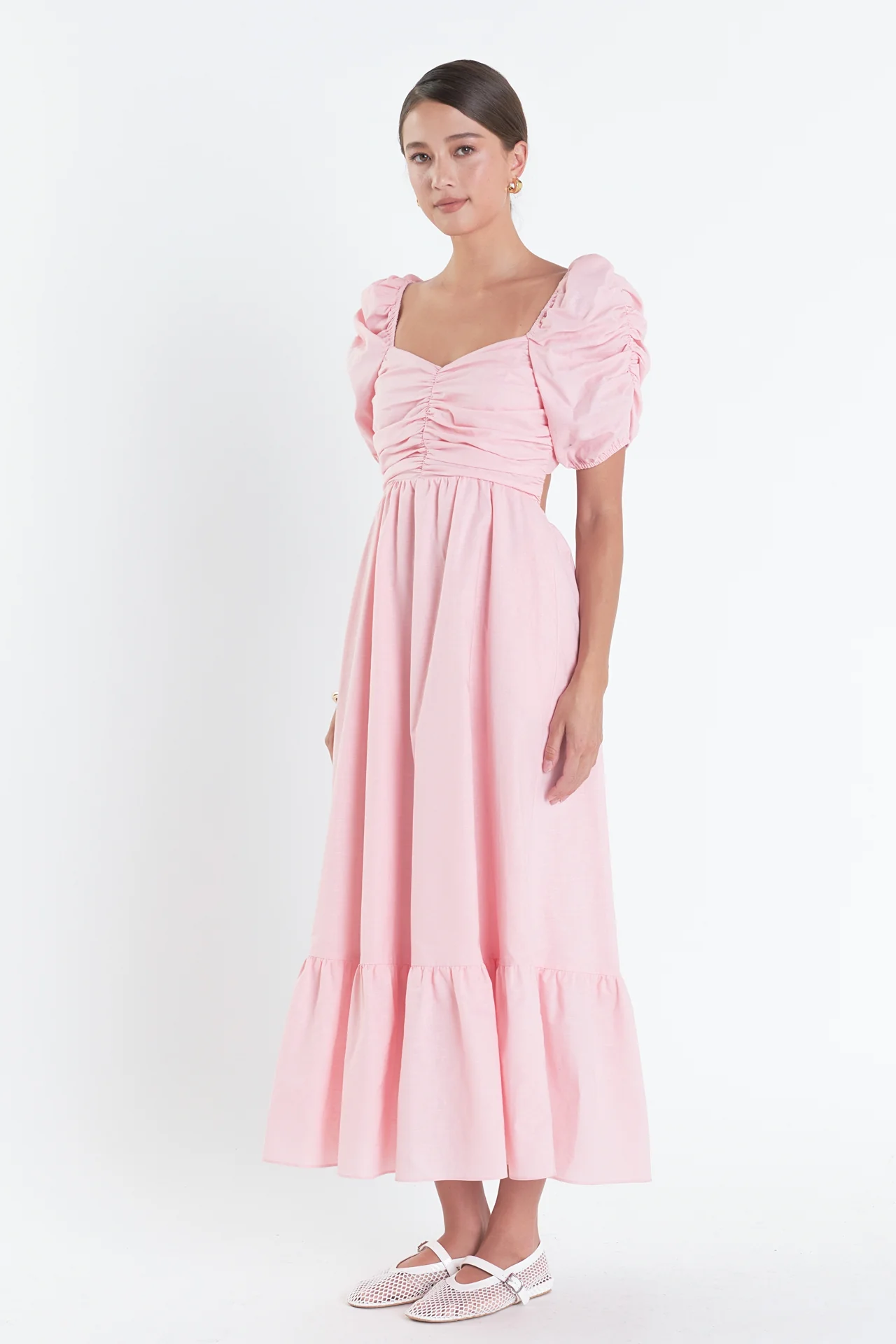 Linen Maxi Dress - Image 3